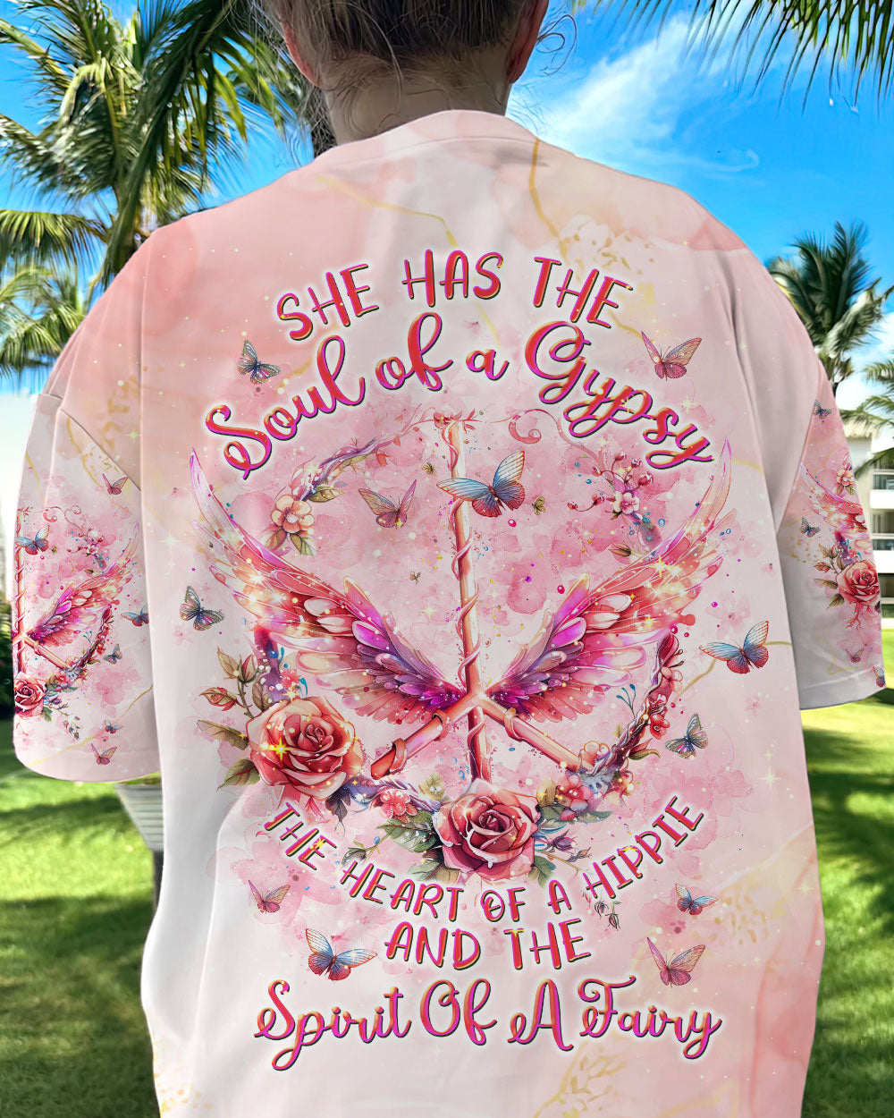 SPIRIT OF A FAIRY PEACE WINGS ALL OVER PRINT - TLNT0804244