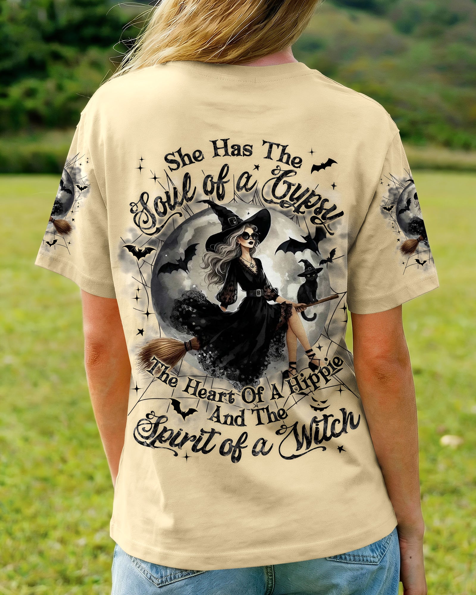 SPIRIT OF A WITCH HALLOWEEN ALL OVER PRINT - TYLN1707261