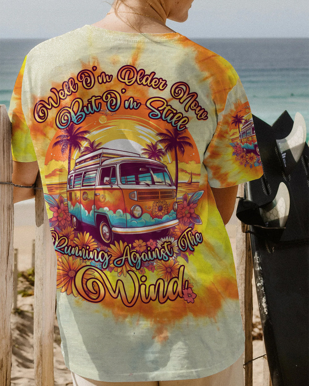 RUNNING AGAINST THE WIND TIE DYE ALL OVER PRINT - TYTD0506231