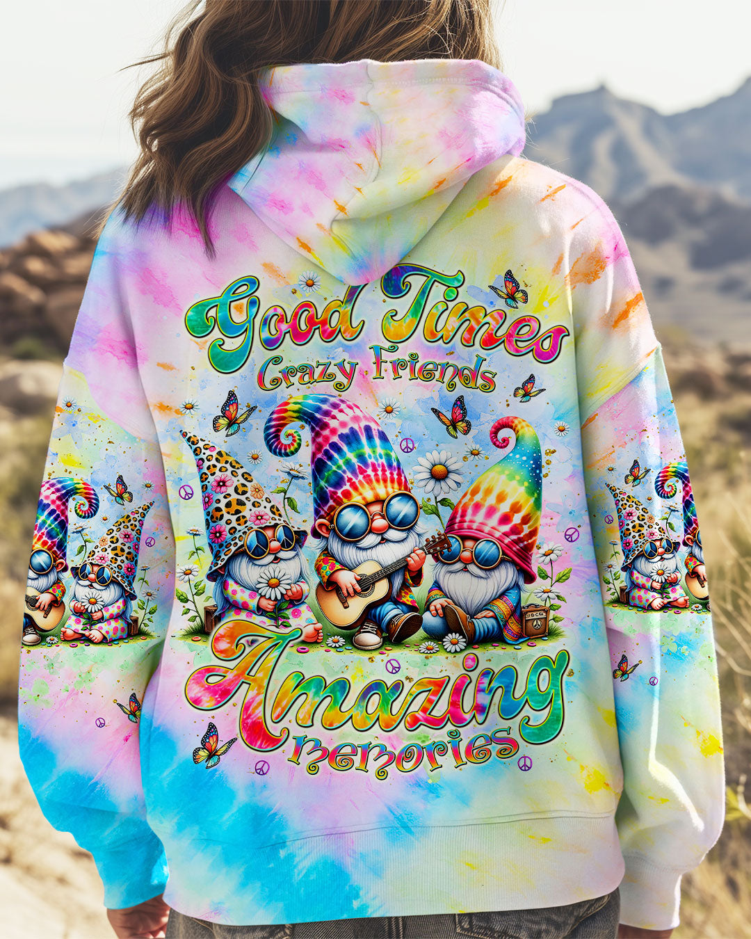 GOOD TIMES CRAZY FRIEND GNOME ALL OVER PRINT - TLNT0409242