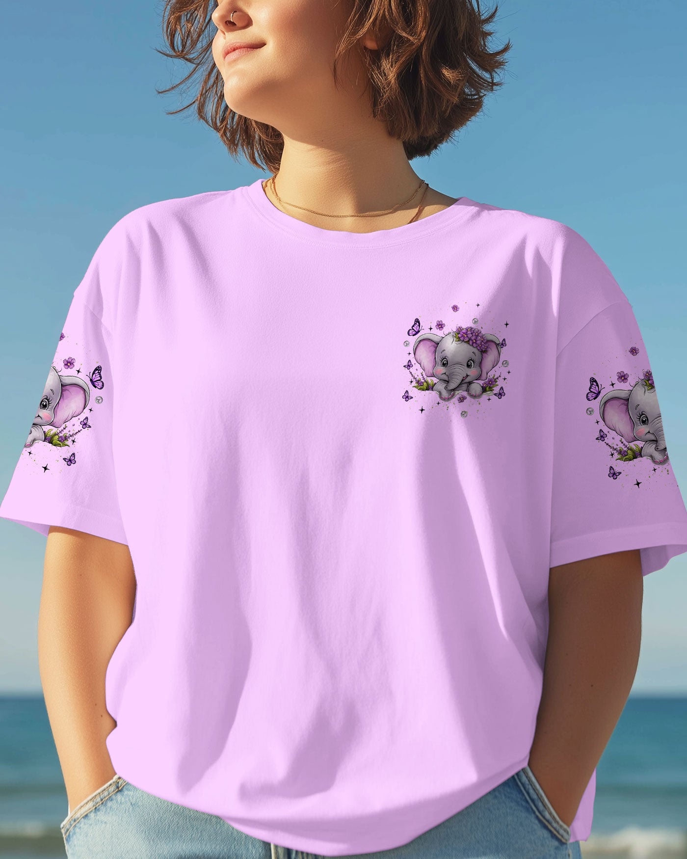 HIPPIE SOUL WITH AN ELEPHANT HEART ALL OVER PRINT - TLNT2107251