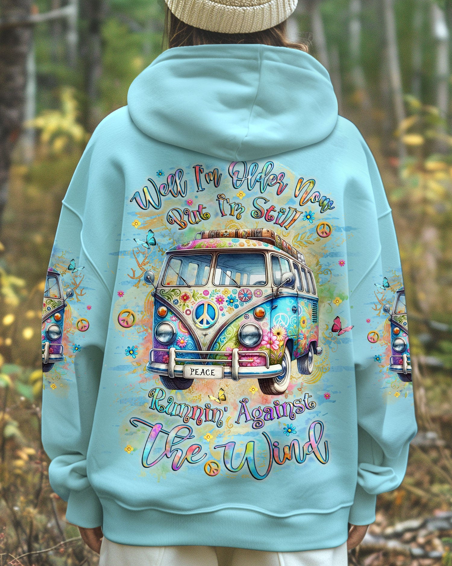 RUNNING AGAINST THE WIND ALL OVER PRINT - YHLT1802252