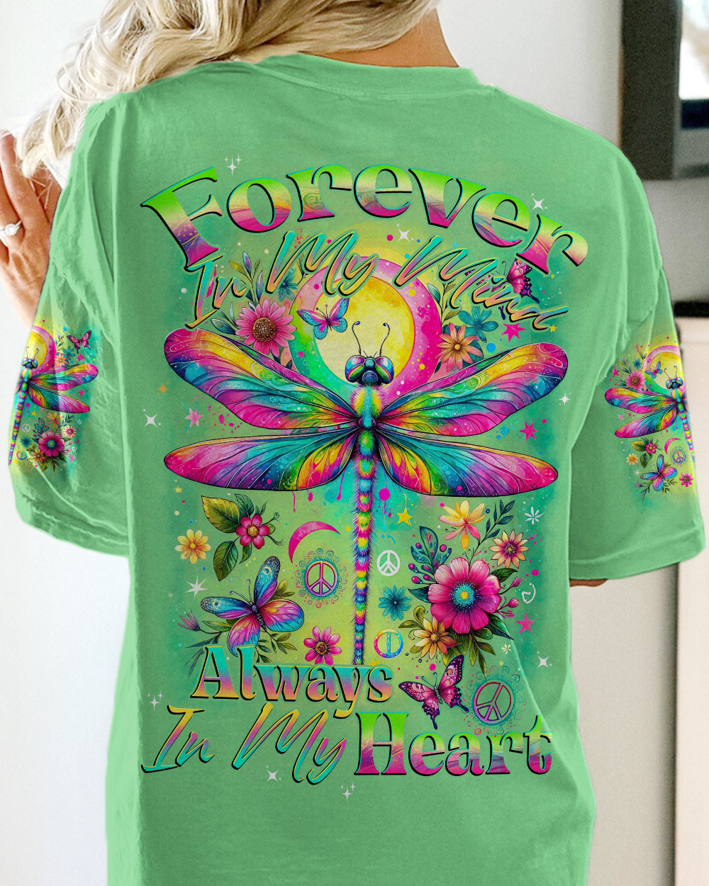 FOREVER IN MY MIND DRAGONFLY ALL OVER PRINT - TYTD1812211