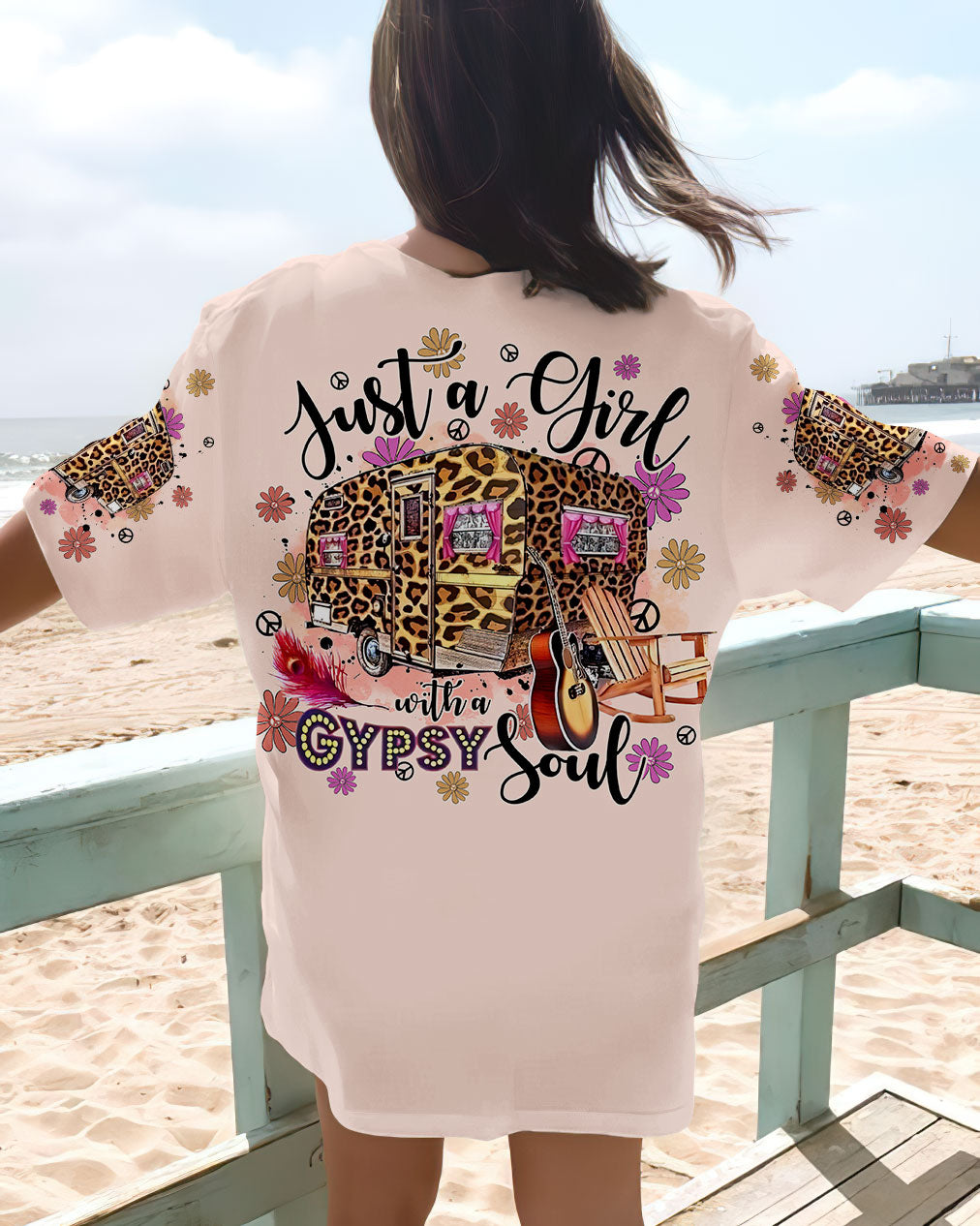 JUST A GIRL WITH A GYPSY SOUL ALL OVER PRINT - TLTR2806232
