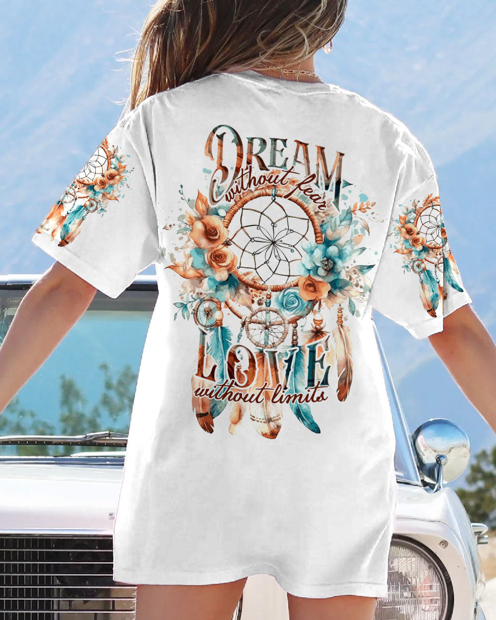 DREAM WITHOUT FEAR DREAMCATCHER ALL OVER PRINT - TLNT2706235