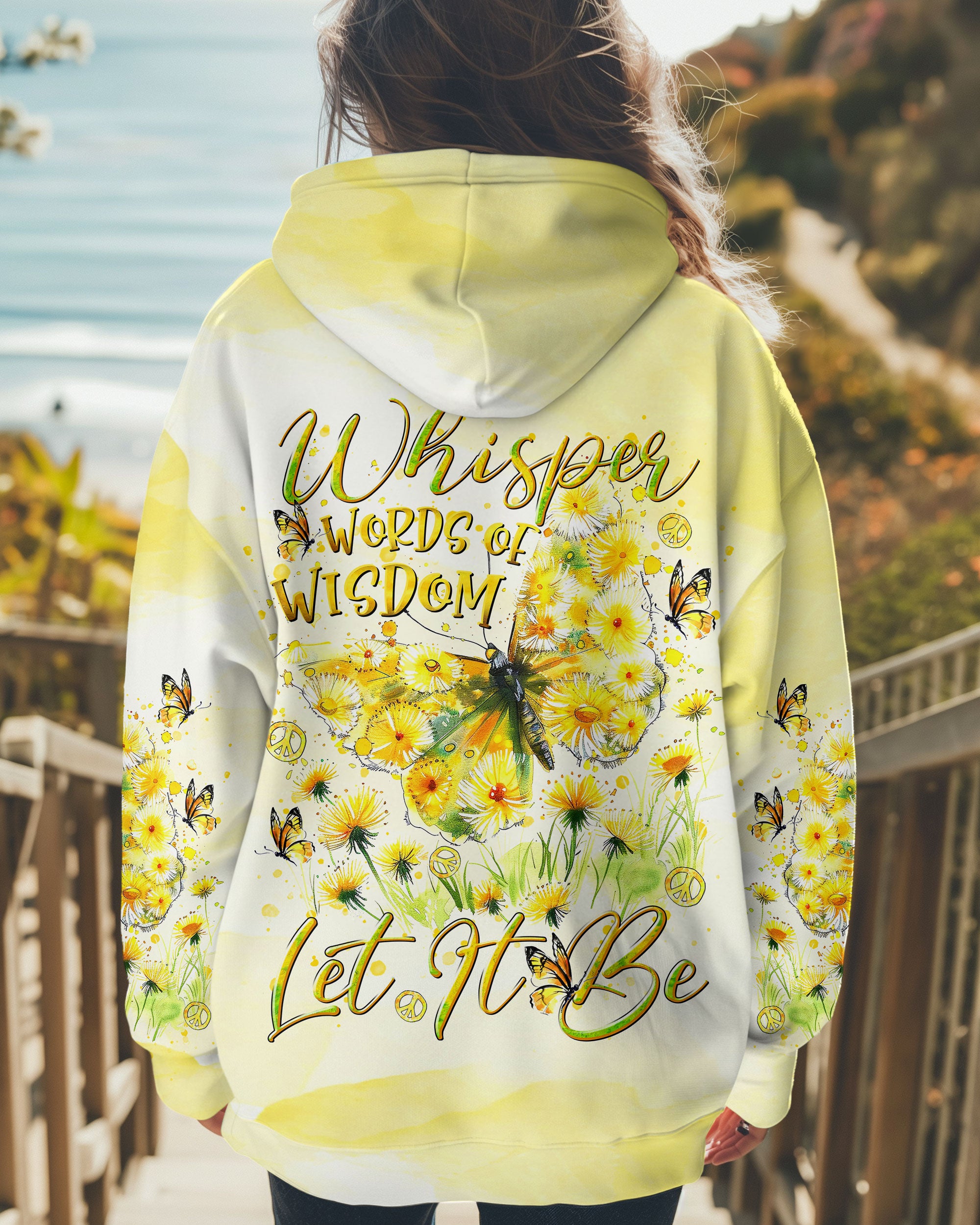 WHISPER WORDS OF WISDOM BUTTERFLY ALL OVER PRINT - TLTR0310245