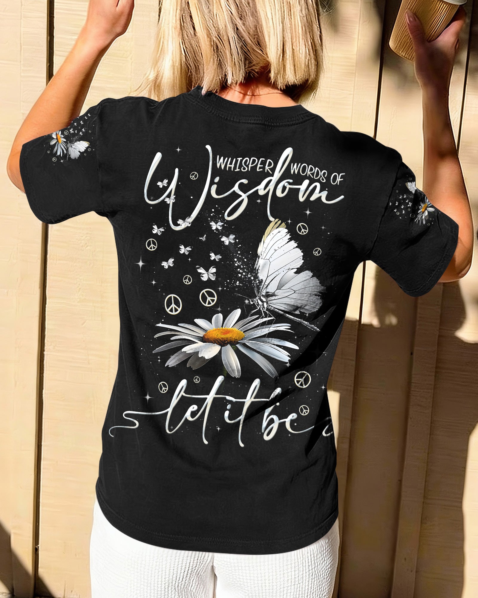 WHISPER WORDS OF WISDOM LET IT BE BUTTERFLIES ALL OVER PRINT - TYQY0302261