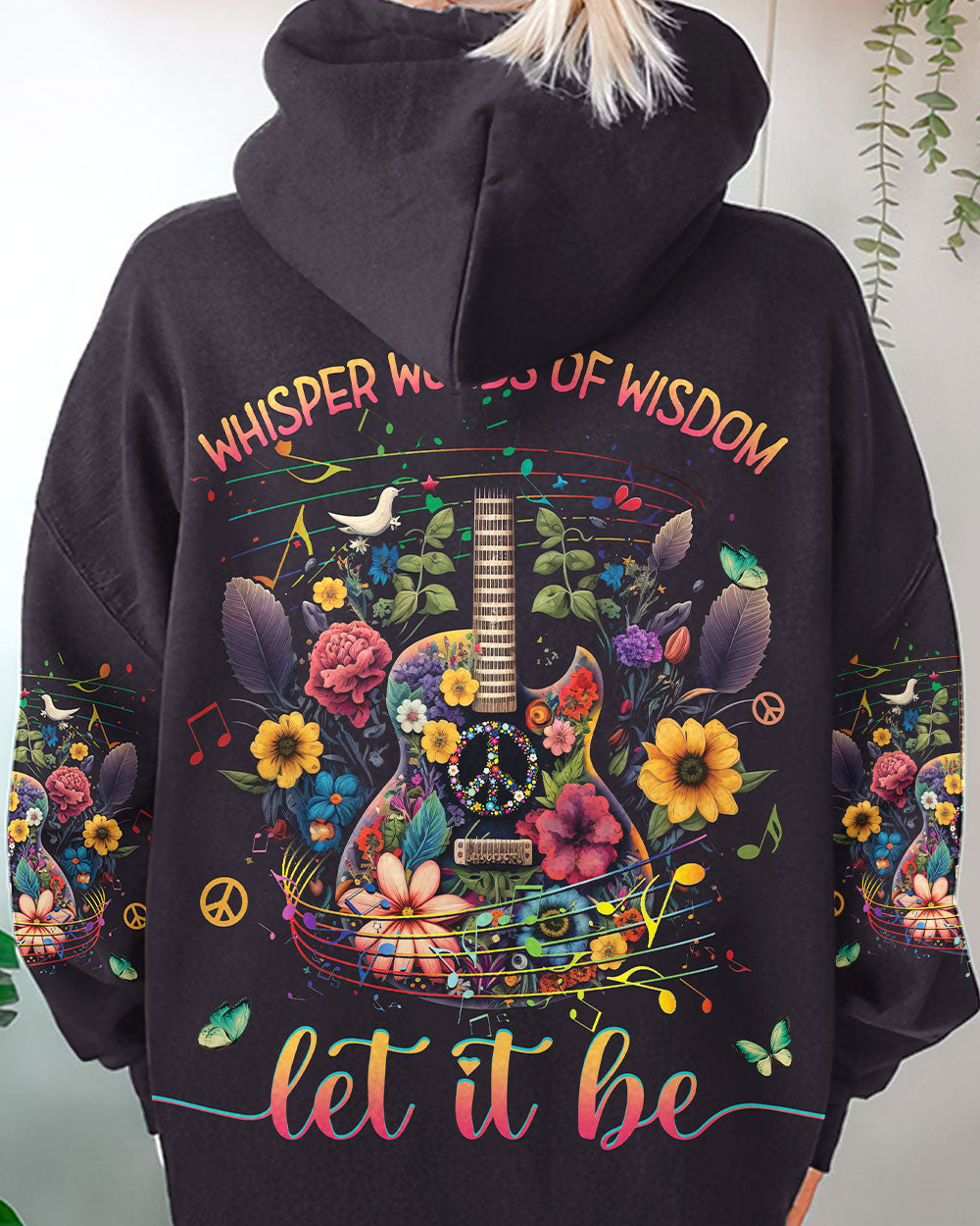 WHISPER WORDS OF WISDOM GUITAR HIPPIE ALL OVER PRINT - YHHG1302233
