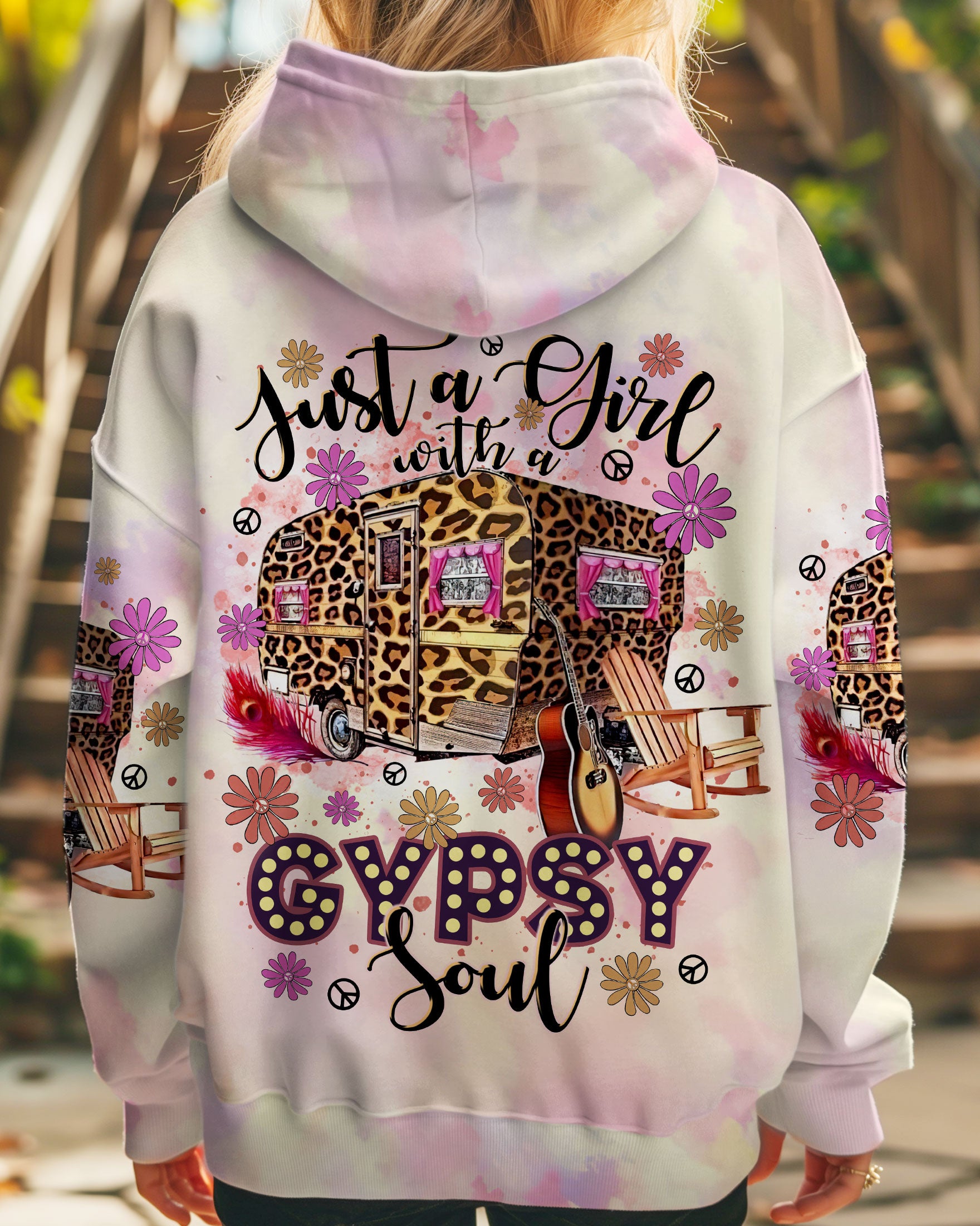 JUST A GIRL WITH A GYPSY SOUL LEOPARD  ALL OVER PRINT - TLTR0811243