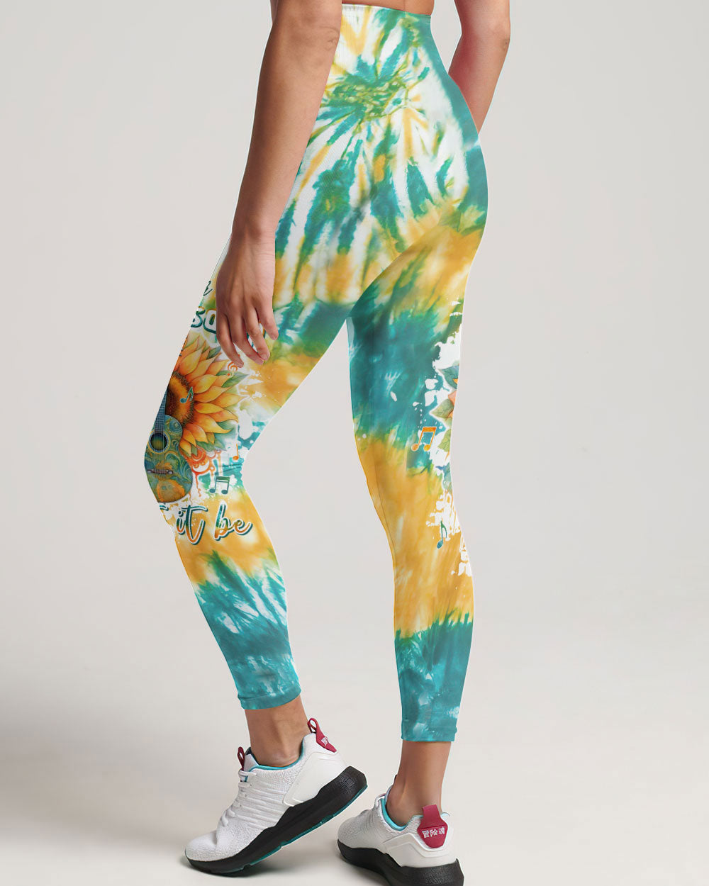 WHISPER WORDS OF WISDOM GUITAR SUNFLOWER TIE DYE ALL OVER PRINT - TLTW1005234
