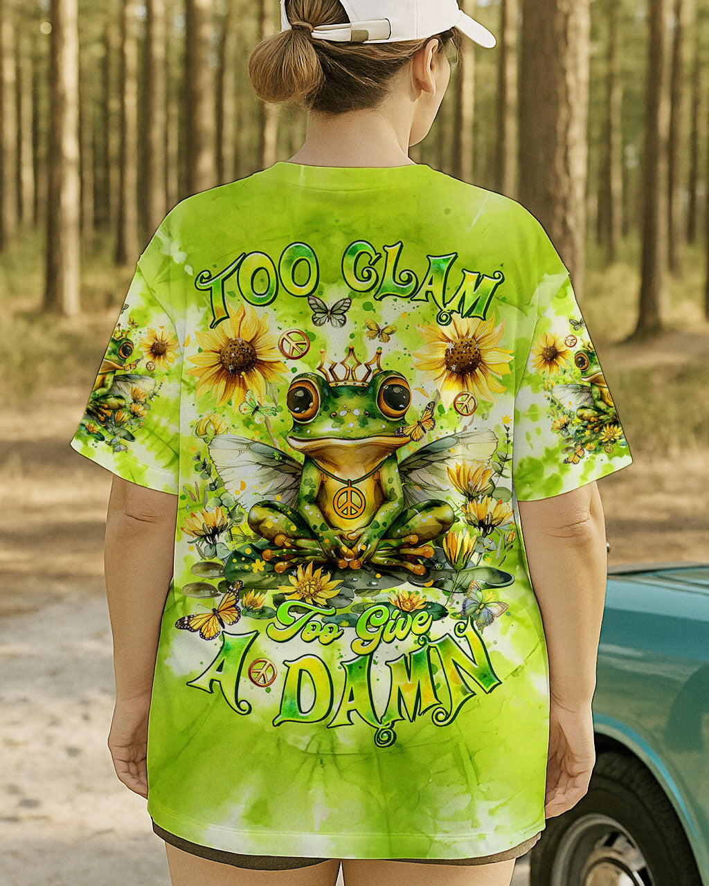 TOO GLAM FROG ALL OVER PRINT - TLTR3006255