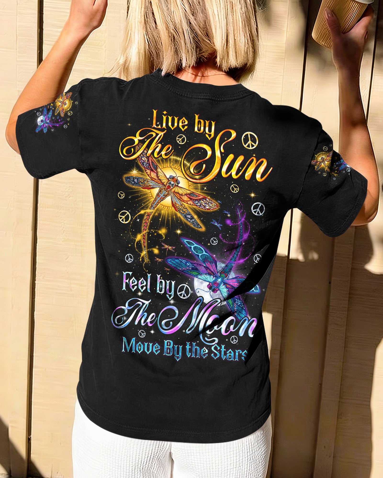 LIVE BY THE SUN DRAGONFLIES ALL OVER PRINT - TYQY0402262