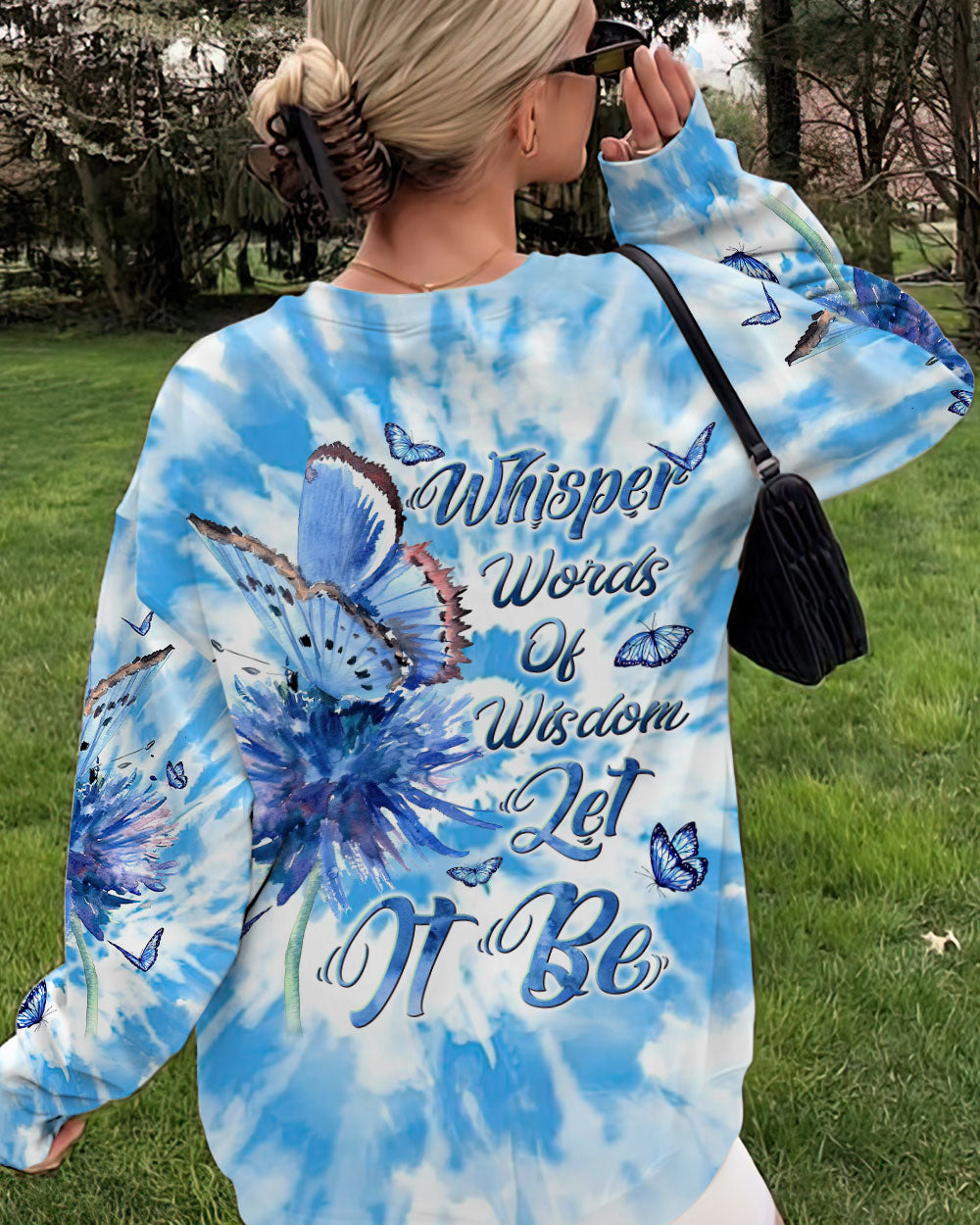 WHISPER WORDS OF WISDOM BUTTERFLY ALL OVER PRINT - TLNT1110232