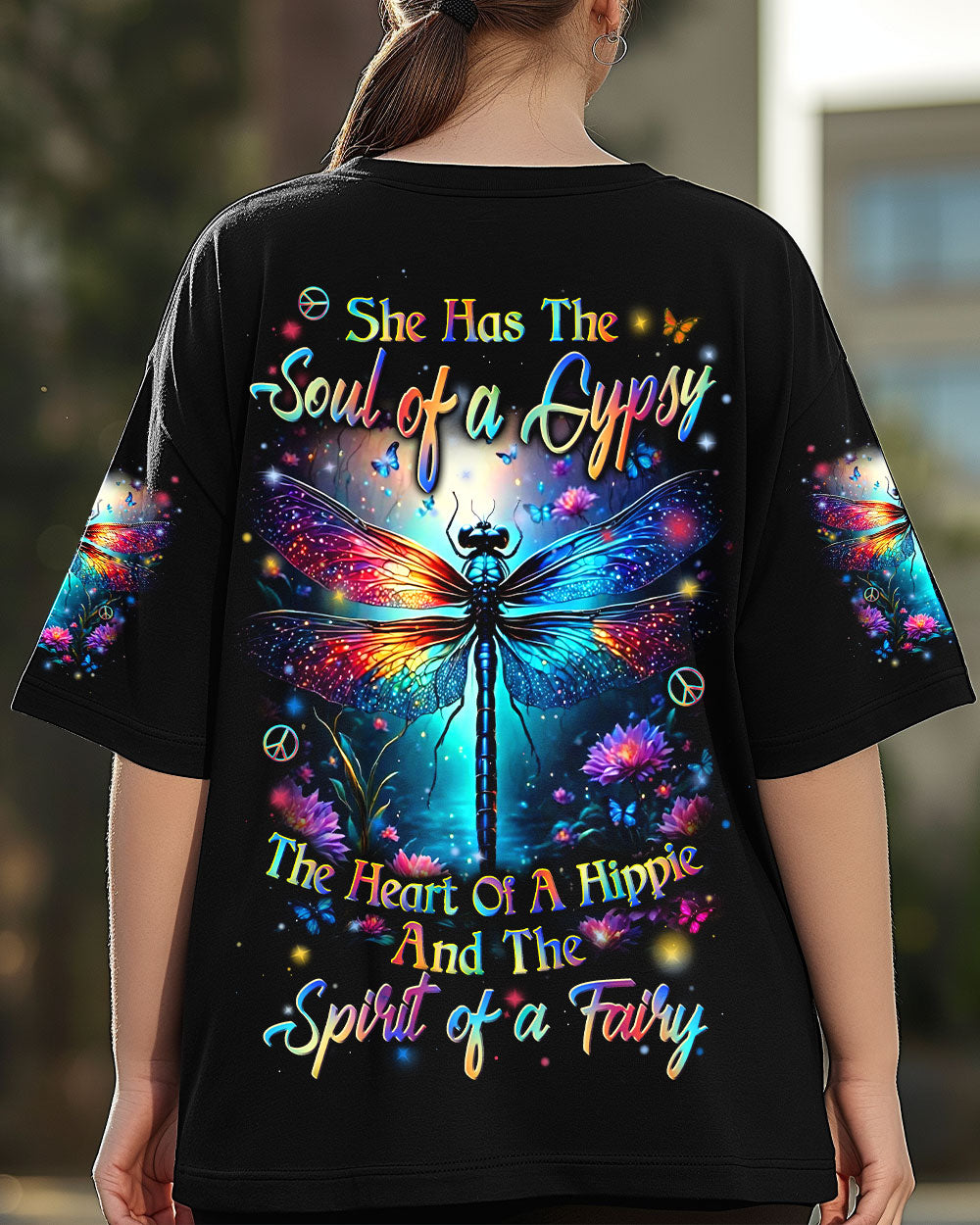 SPIRIT OF A FAIRY DRAGONFLY ALL OVER PRINT - YHLN0104251