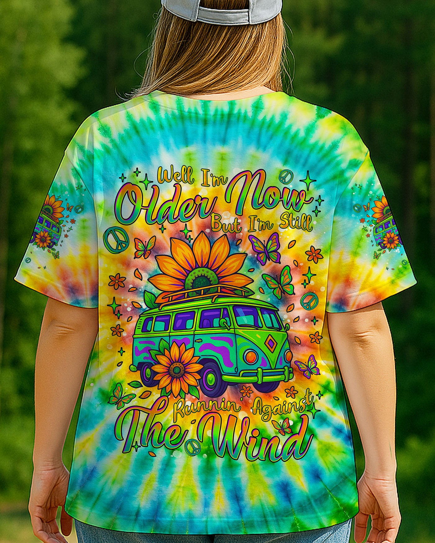 RUNNING AGAINST THE WIND BUS TIE DYE ALL OVER PRINT - TLNT1305254
