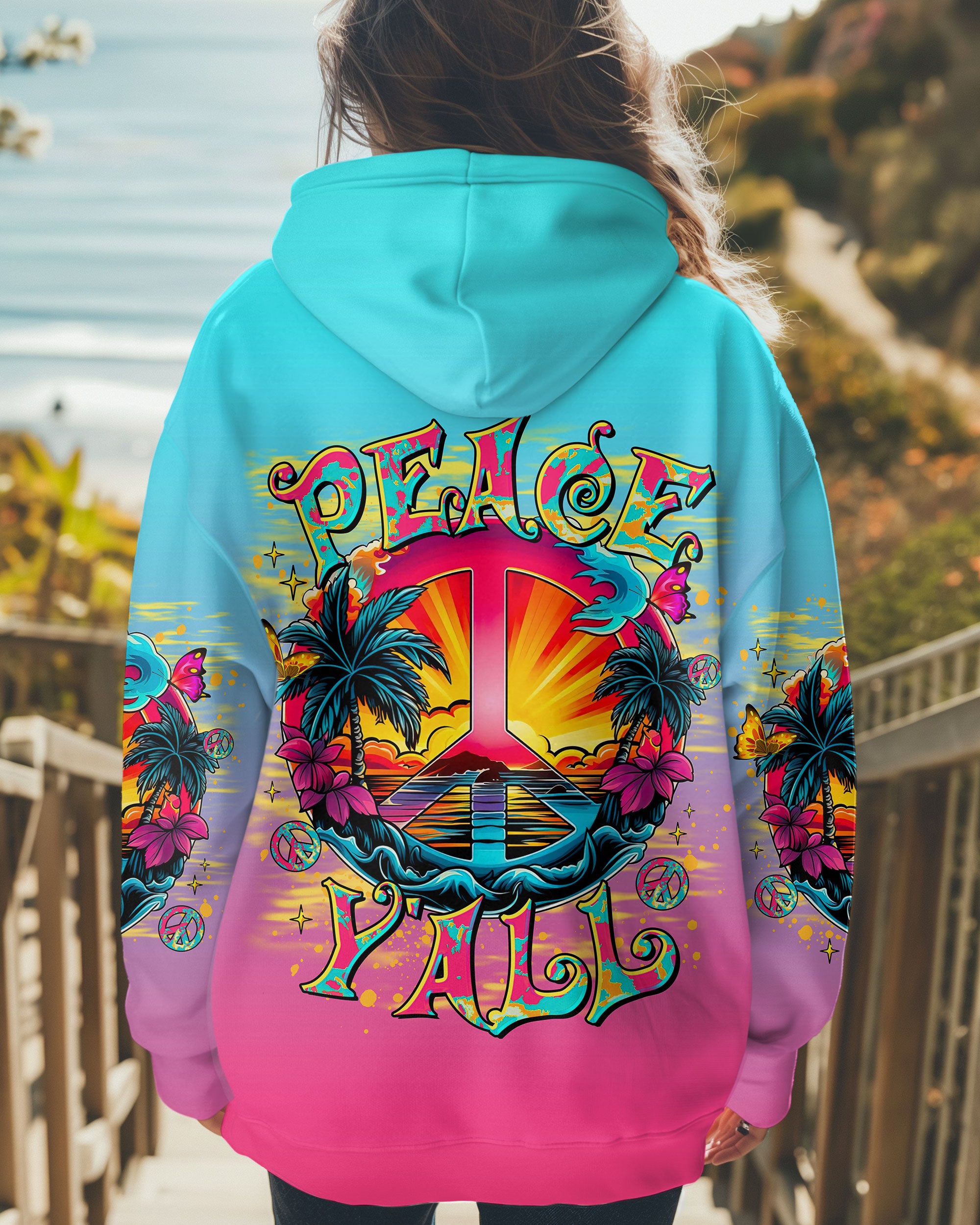 PEACE Y'ALL ALL OVER PRINT - TLTR0910245
