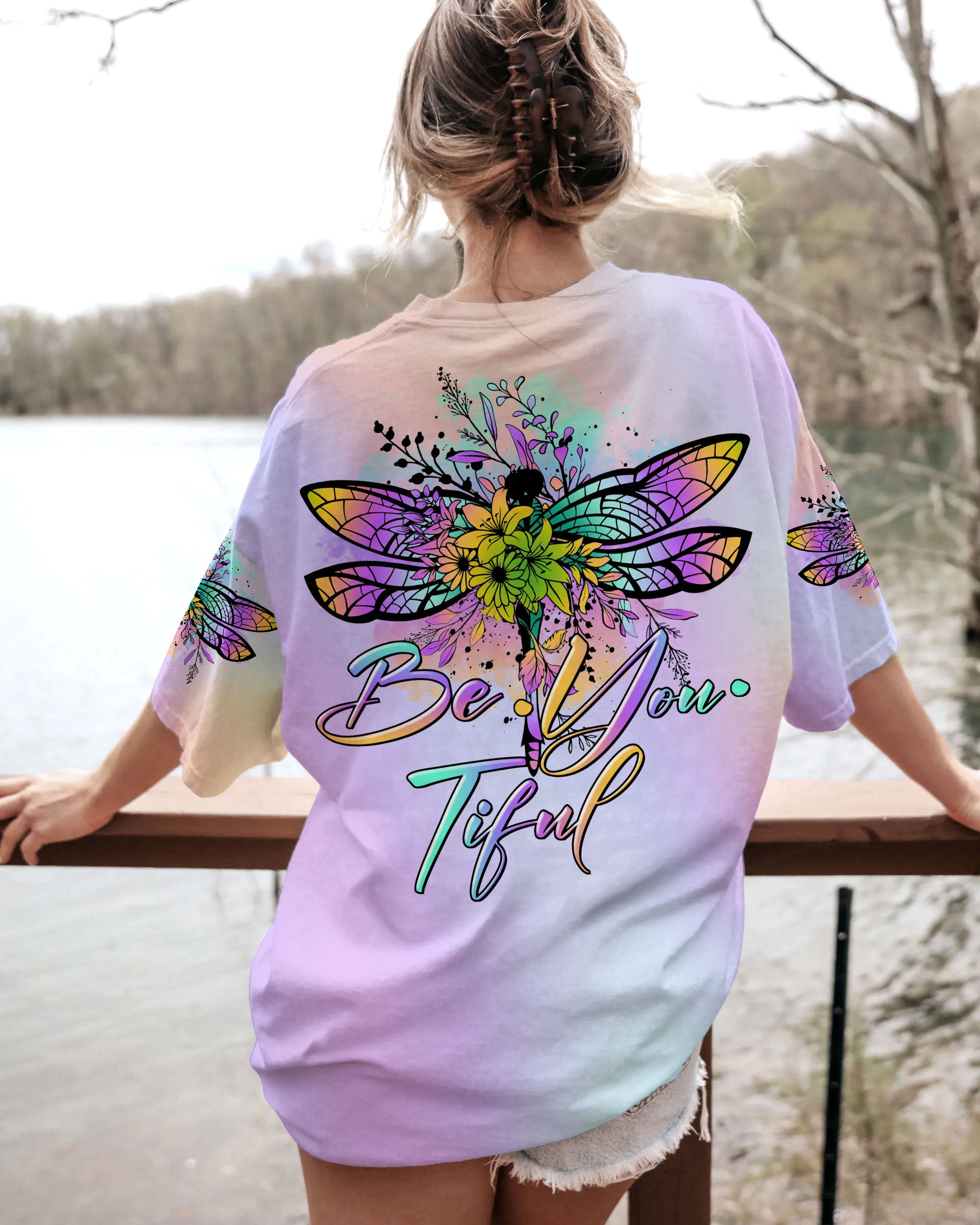 BE YOU TIFUL DRAGONFLY ALL OVER PRINT - TLTR2905234