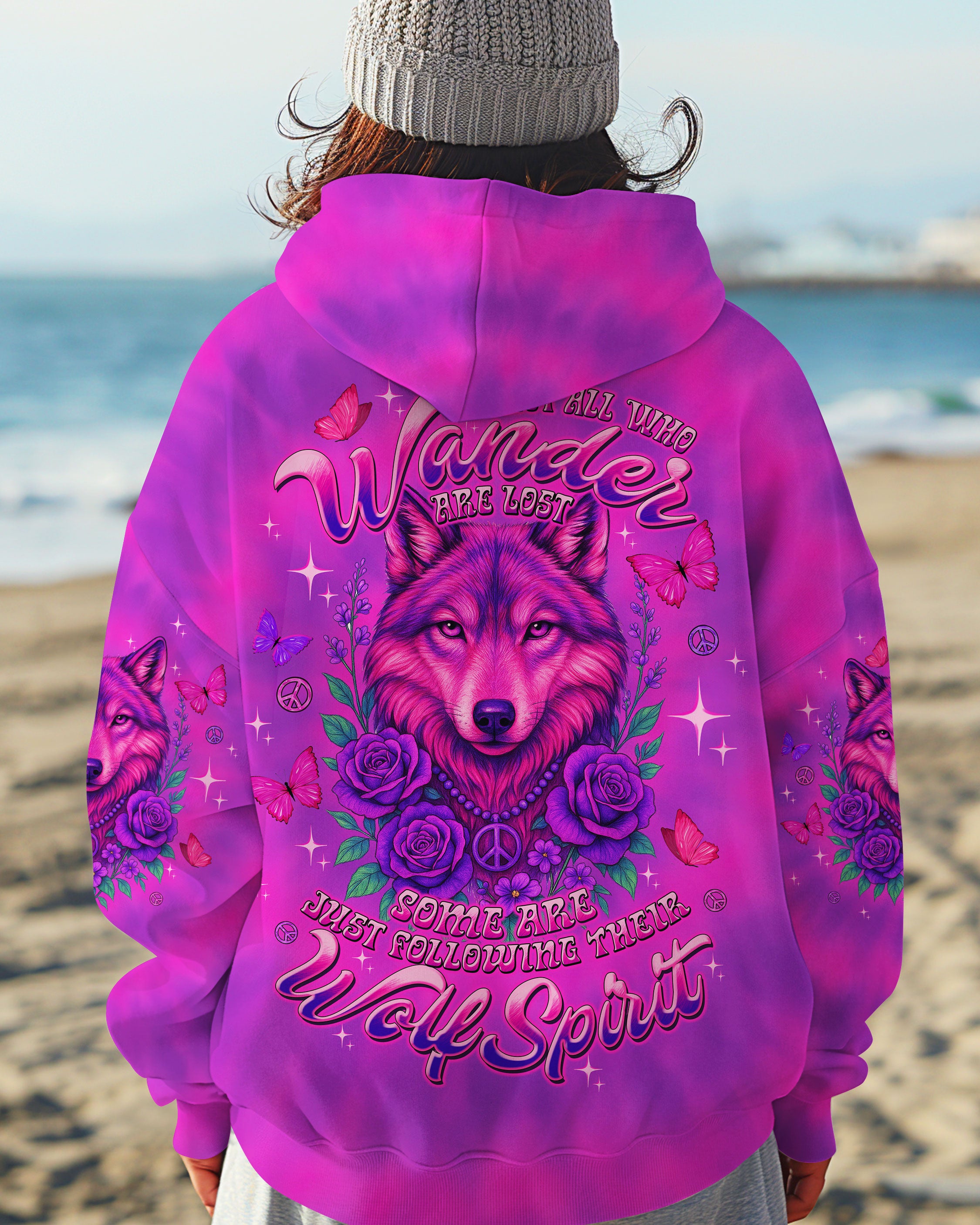 FOLLOWING THEIR WOLF SPIRIT ALL OVER PRINT - TLTW2306251