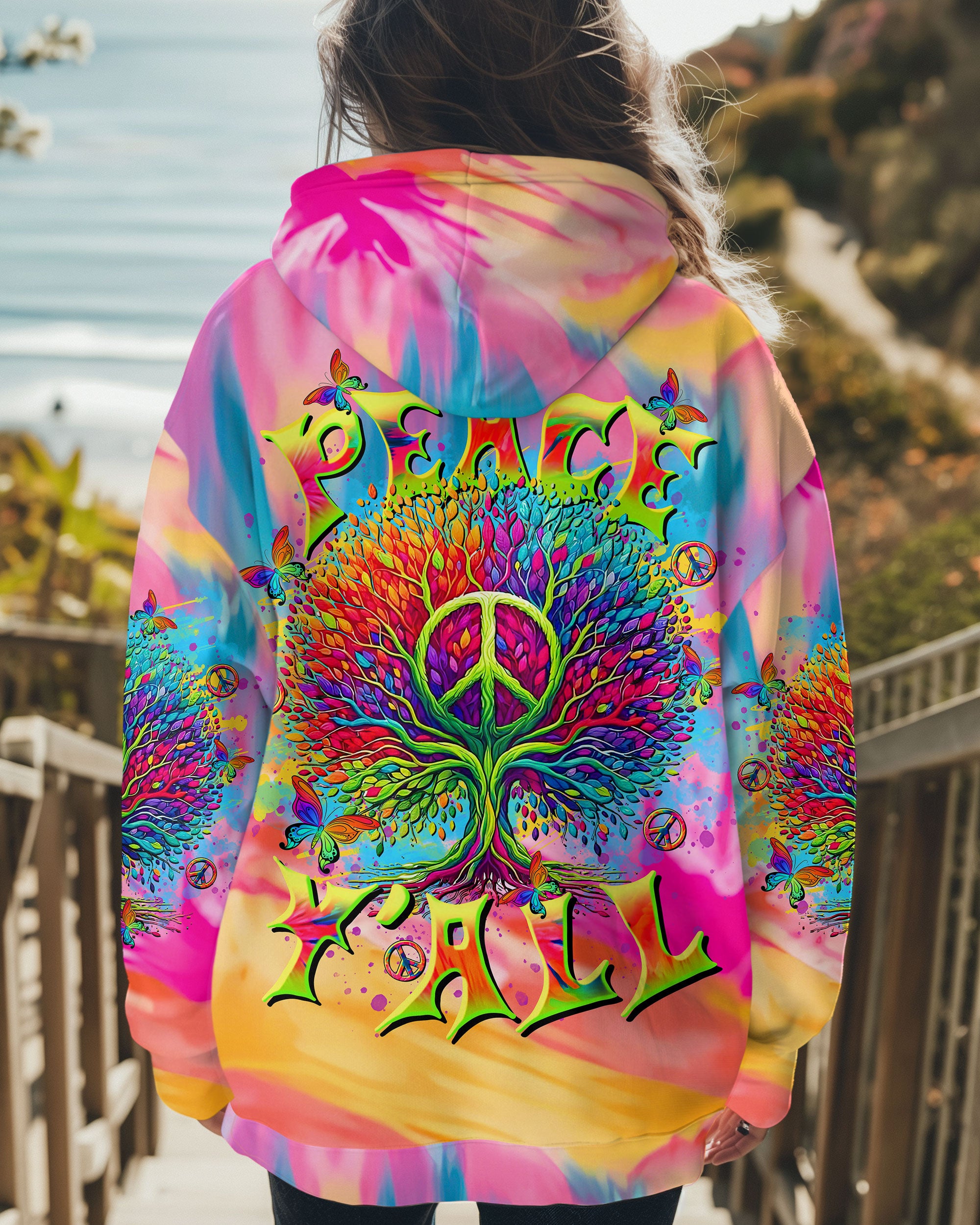 PEACE Y'ALL TREE OF LIFE ALL OVER PRINT - TLTR2309244