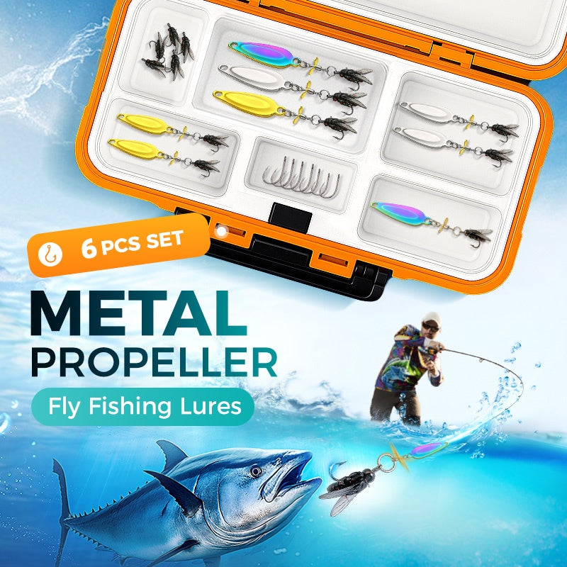 🎣🔥50% OFF!! ✨🎁Metal propeller fishing lure for catching fish✨
