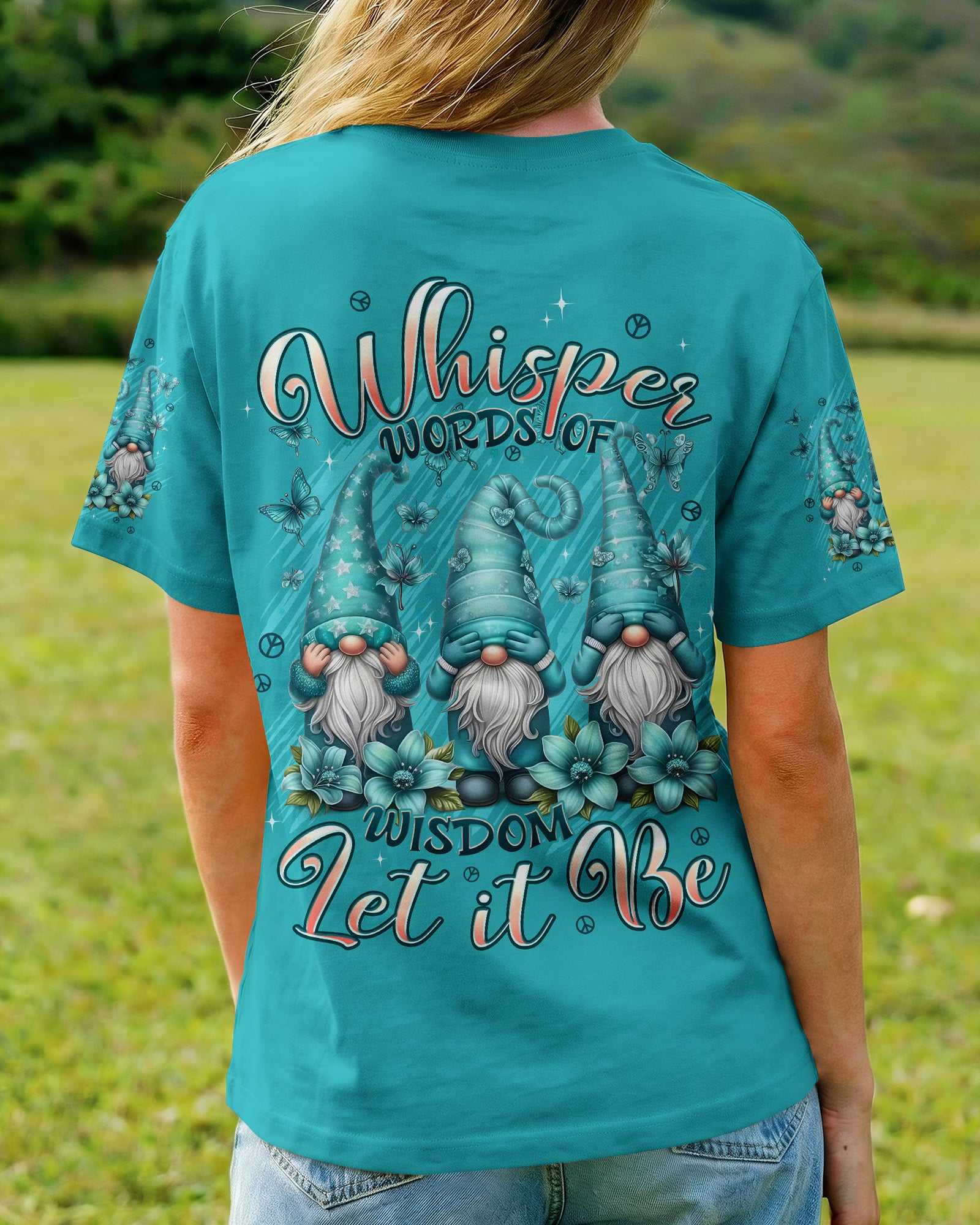 WHISPER WORDS OF WISDOM LET IT BE GNOMIES ALL OVER PRINT - TYPQ0502262