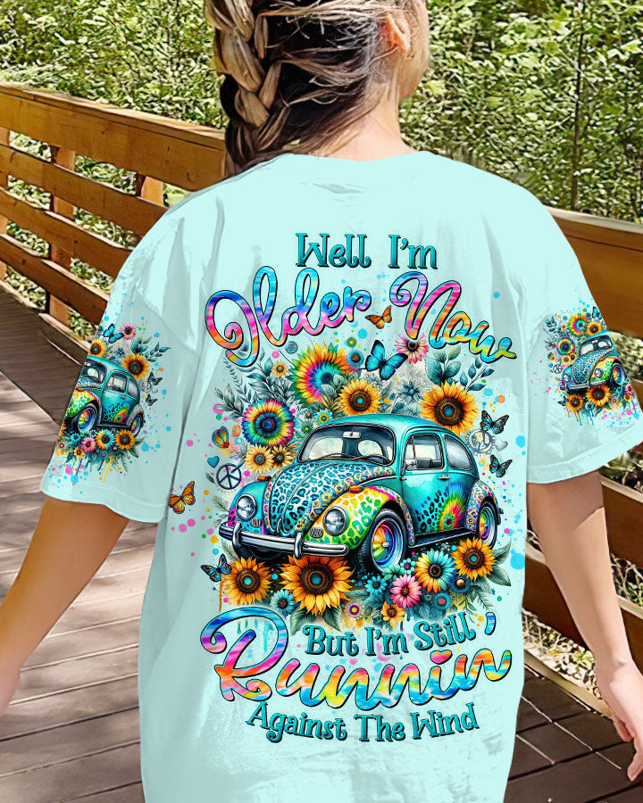 RUNNING AGAINST THE WIND TIE DYE LEOPARD ALL OVER PRINT - TLTW2201241