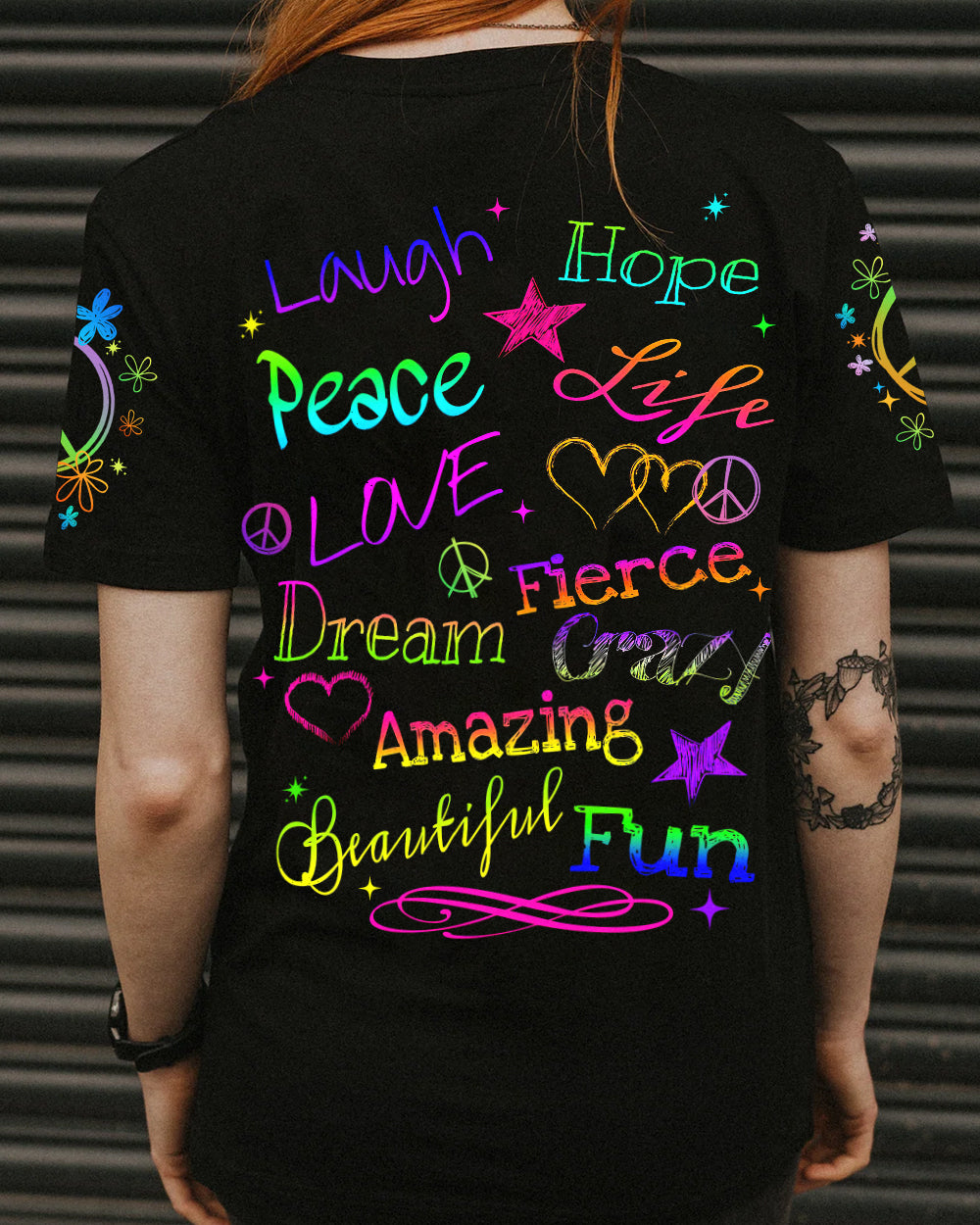 LAUGH HOPE PEACE ALL OVER PRINT - TYTD1608239