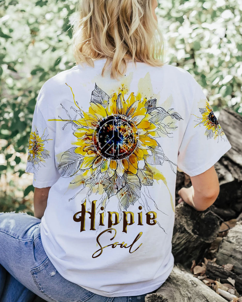 HIPPIE SOUL SUNFLOWER ALL OVER PRINT - TLNT0806233