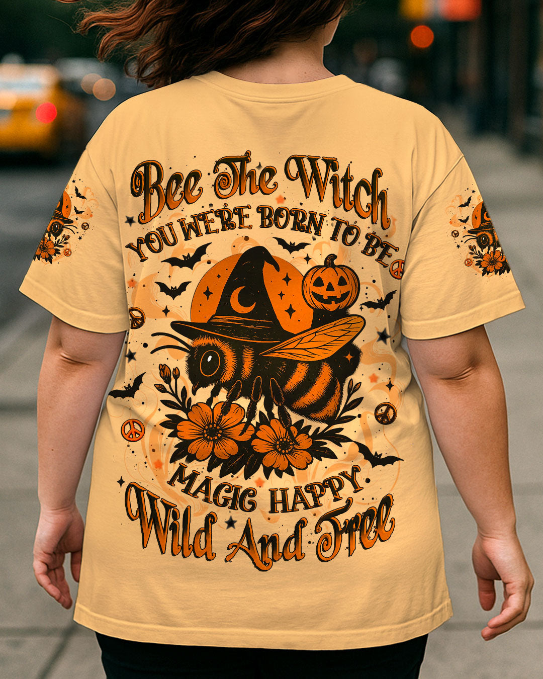 BEE THE WITCH HALLOWEEN ALL OVER PRINT - YHLT1707252