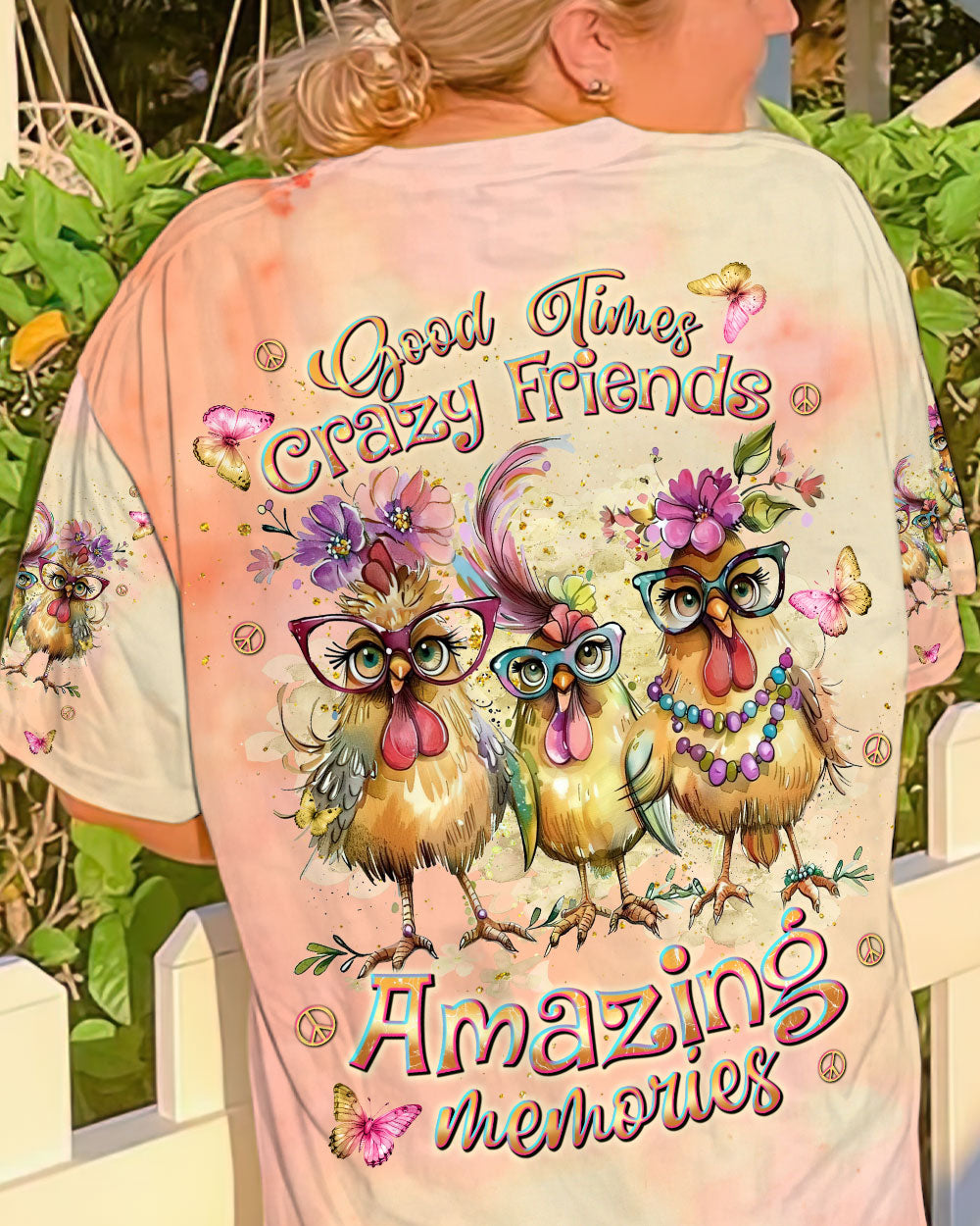 GOOD TIMES CRAZY FRIEND CHICKEN ALL OVER PRINT - TLNT2805243