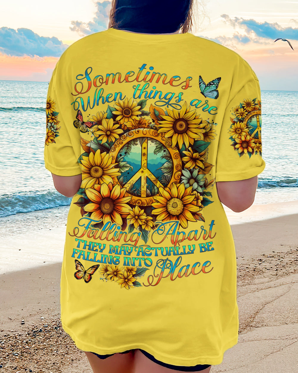 WHEN THINGS ARE FALLING APART ALL OVER PRINT - TYTD0407232