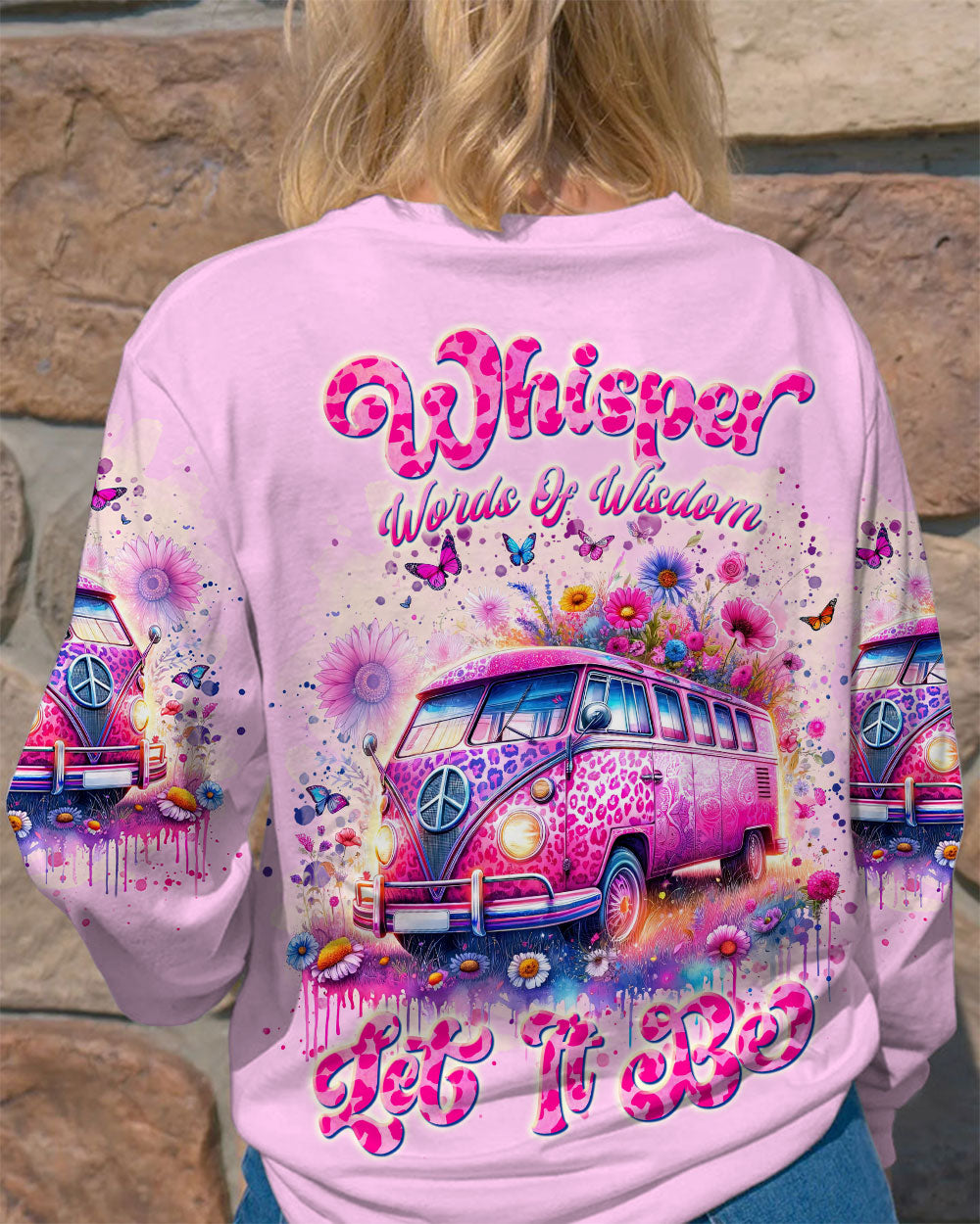 WHISPER WORDS OF WISDOM HIPPIE BUS ALL OVER PRINT - TLNT1601242