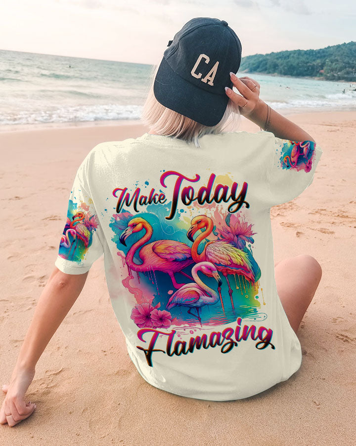 MAKE TODAY FLAMAZING WATERCOLOR ALL OVER PRINT - TLTW1006231