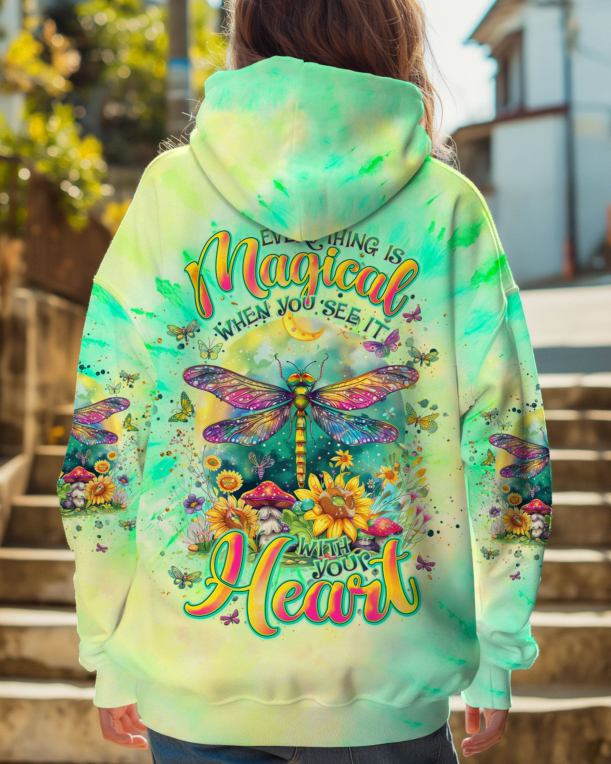 EVERYTHING IS MAGICAL DRAGONFLY ALL OVER PRINT - TLNT0312243