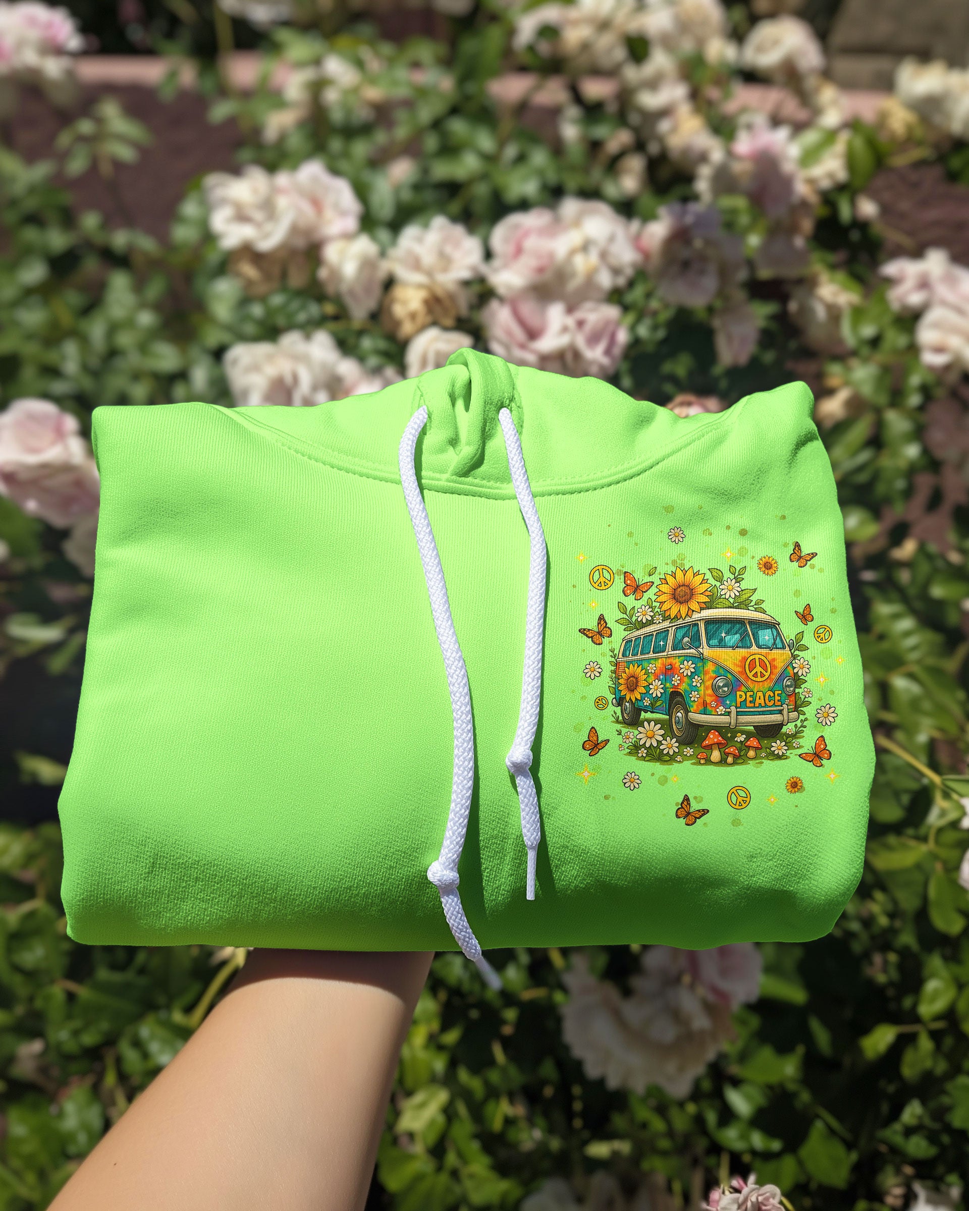 RUNNING AGAINST THE WIND BUS FLORAL ALL OVER PRINT - TLNT1009254