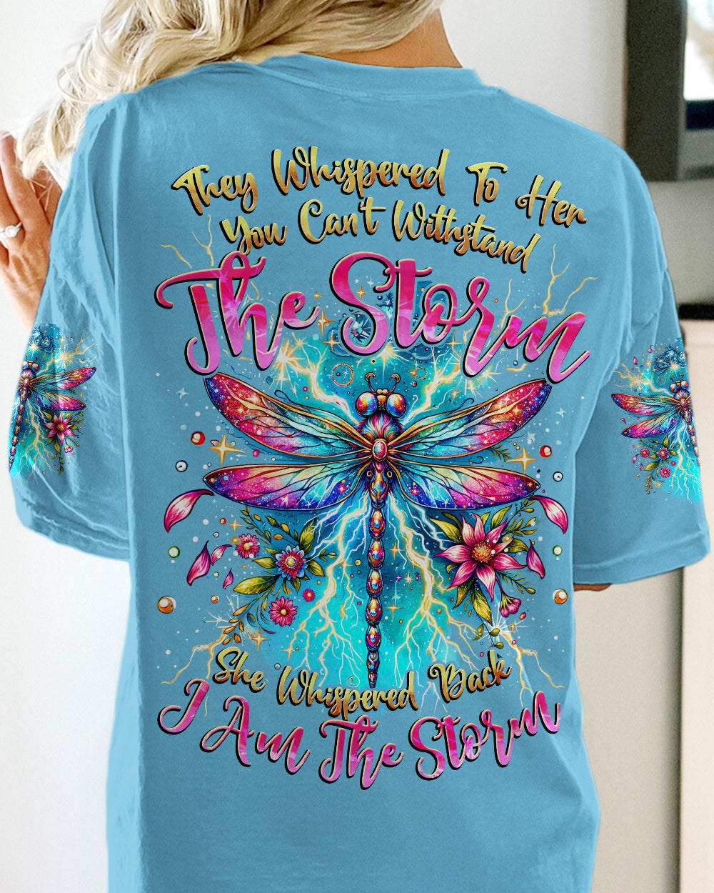 I AM THE STORM DRAGONFLY ALL OVER PRINT - TYTD1112231