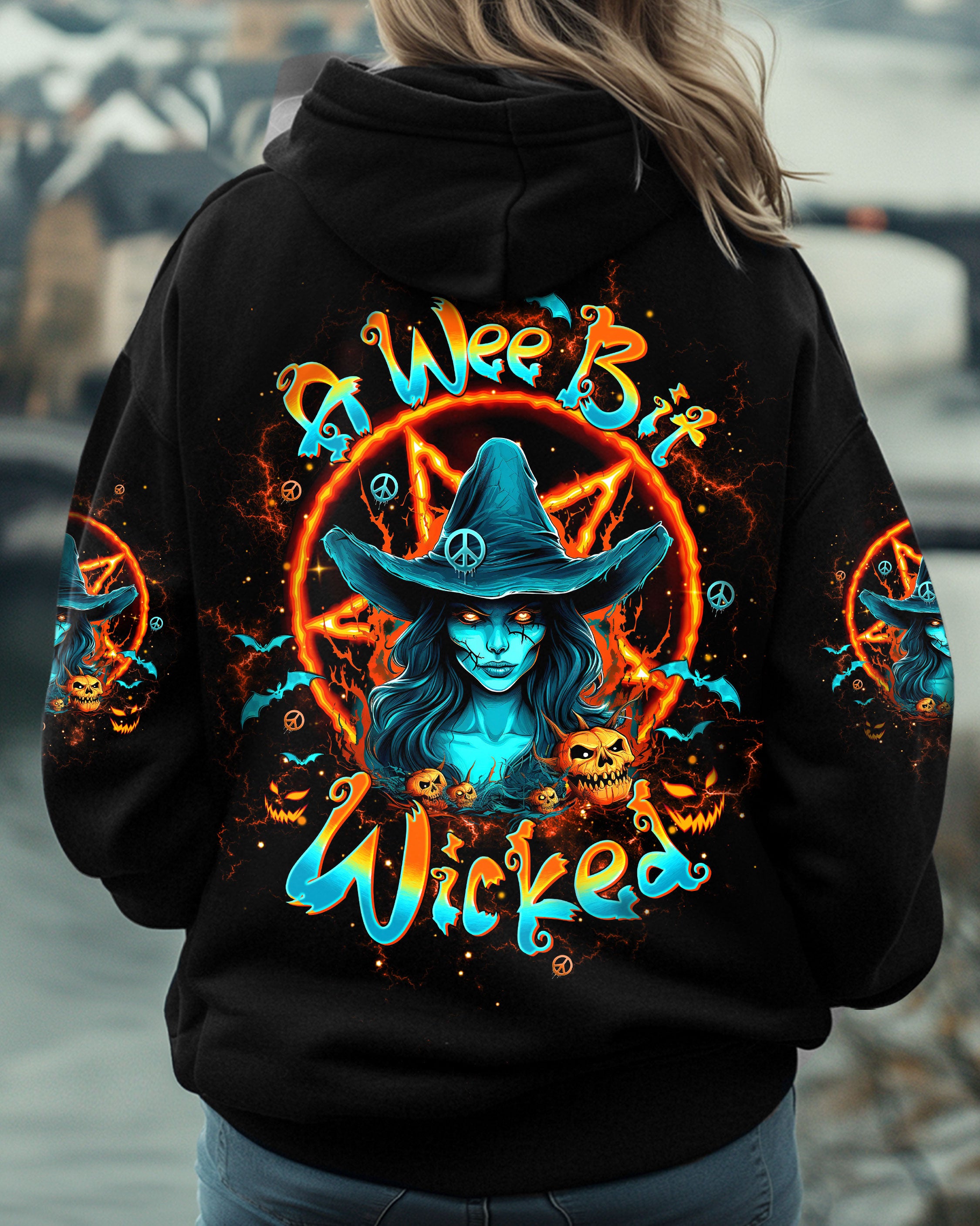 A WEE BIT WICKED HALLOWEEN ALL OVER PRINT - TLTW1207251