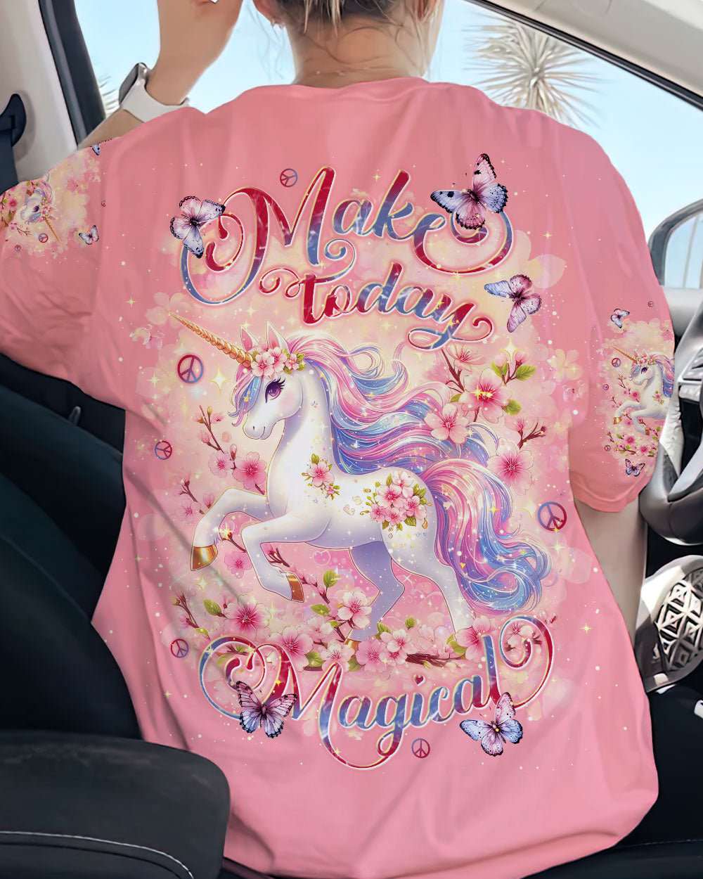 MAKE TODAY MAGICAL UNICORN ALL OVER PRINT - TLNT1504243
