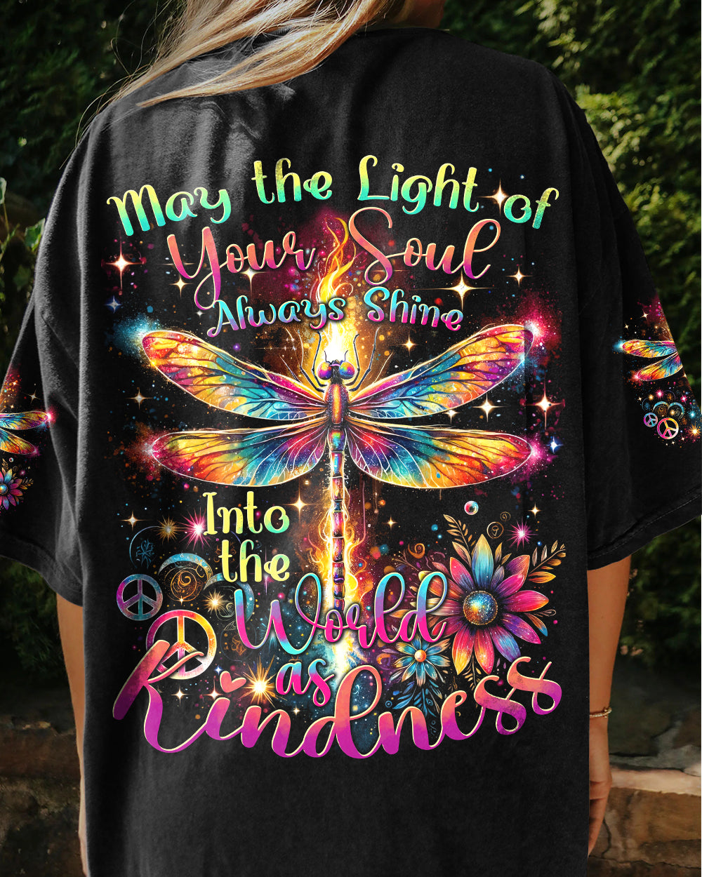 THE LIGHT OF YOUR SOUL DRAGONFLY ALL OVER PRINT - TYTD3101241