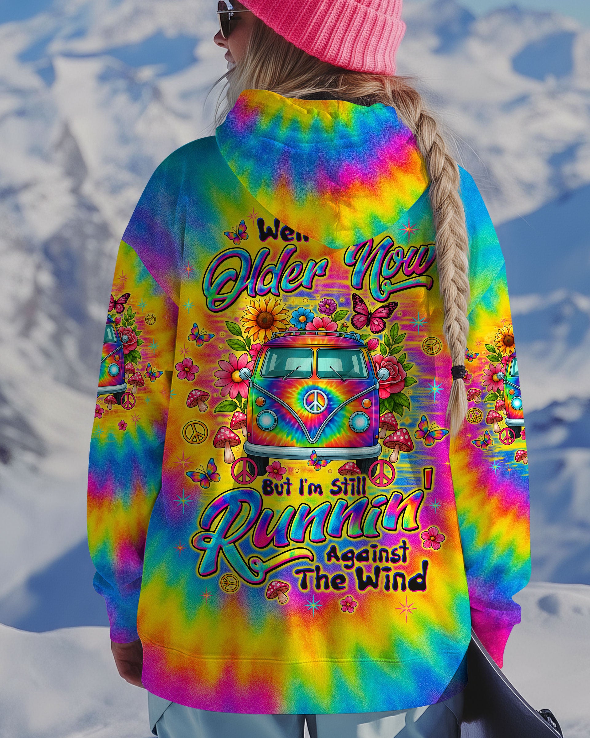 RUNNING AGAINST THE WIND BUS TIE DYE ALL OVER PRINT - TLTW1311253
