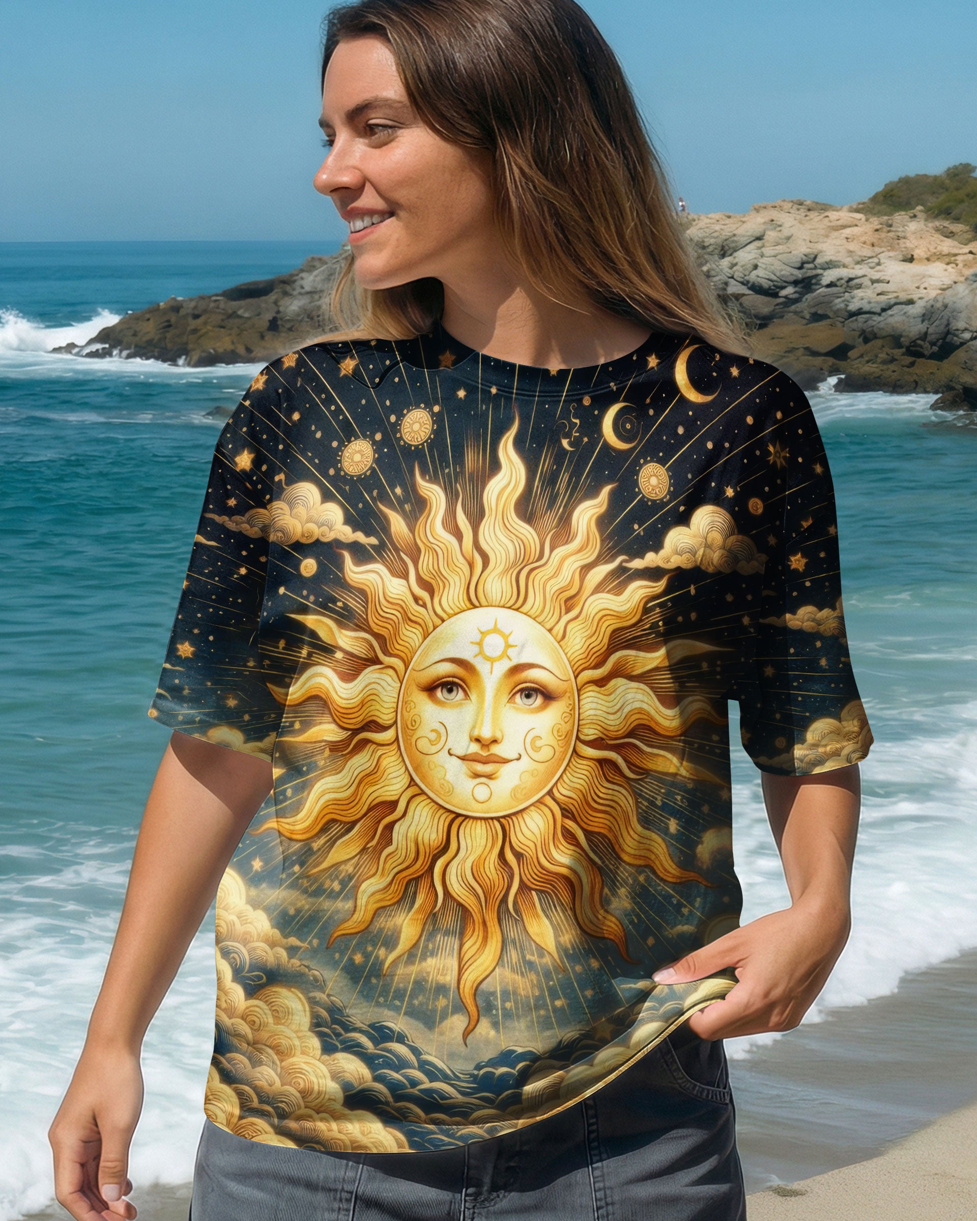 HIPPIE SUN ALL OVER PRINT - TLTW2701264