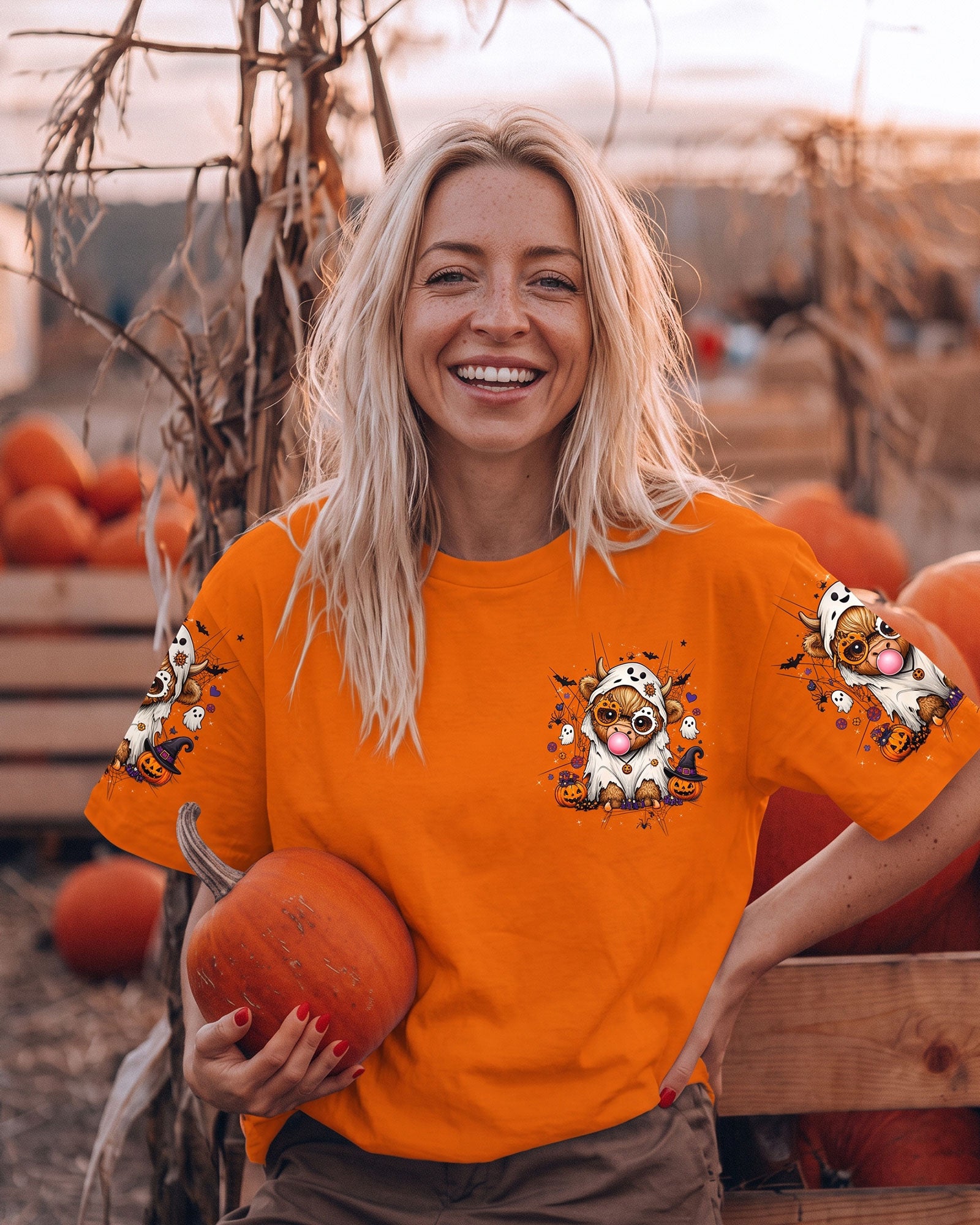 MOO I MEAN BOO HALLOWEEN ALL OVER PRINT - TLTW2007264