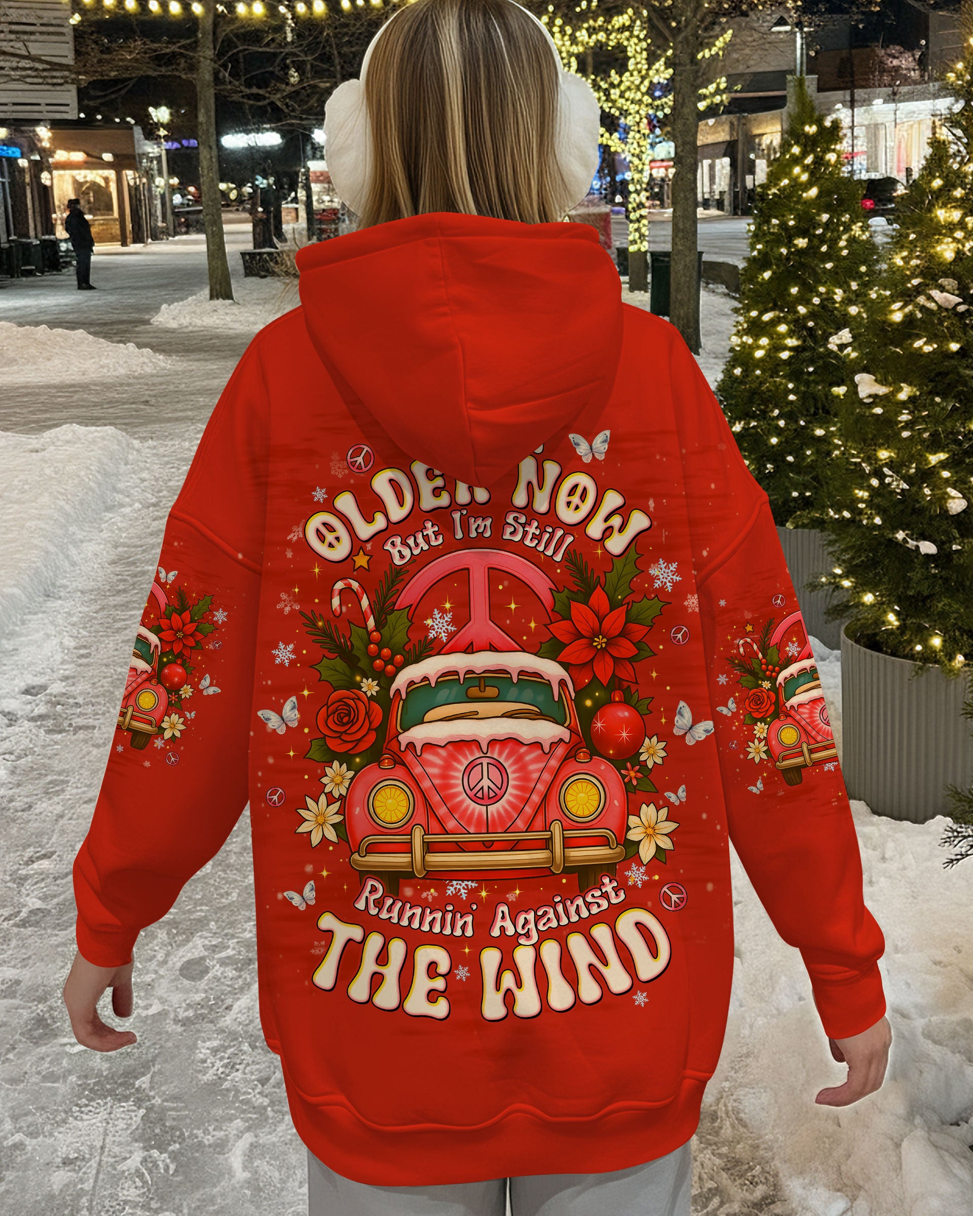 RUNNING AGAINST THE WIND CAR CHRISTMAS ALL OVER PRINT - TLTW1411254