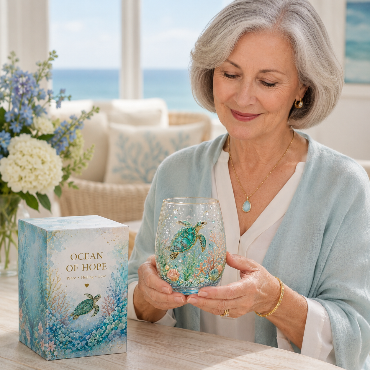 🔥LAST DAY 50% OFF - 🌸🌿 Limited Edition 2026 Garden Morning Bliss Glass Tea Cup☀️☕