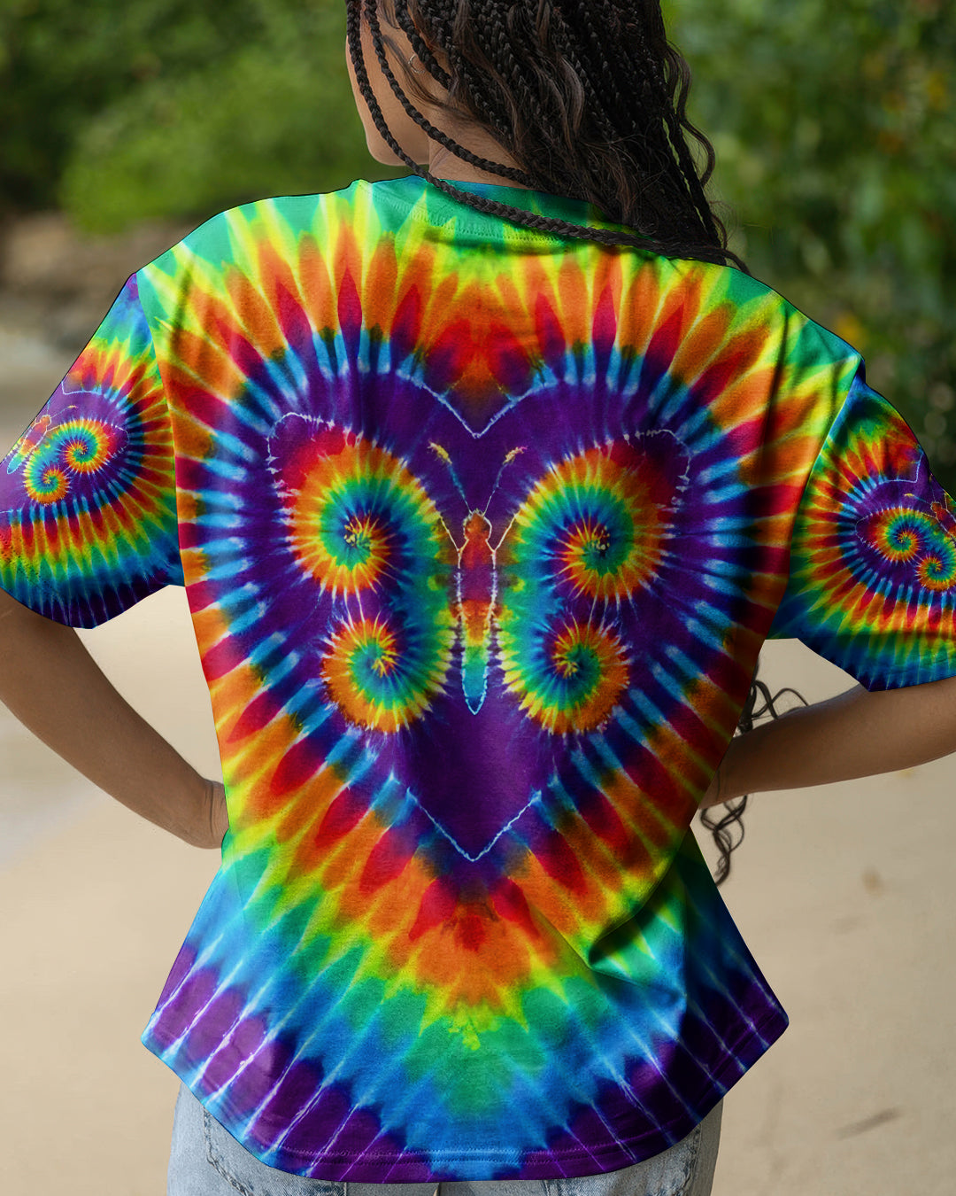 COSMIC BUTTERFLY HEART ALL OVER PRINT - TYQY1603262