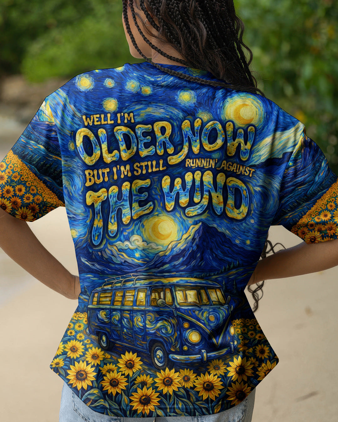 RUNNING AGAINST THE WIND ALL OVER PRINT - TM3003262