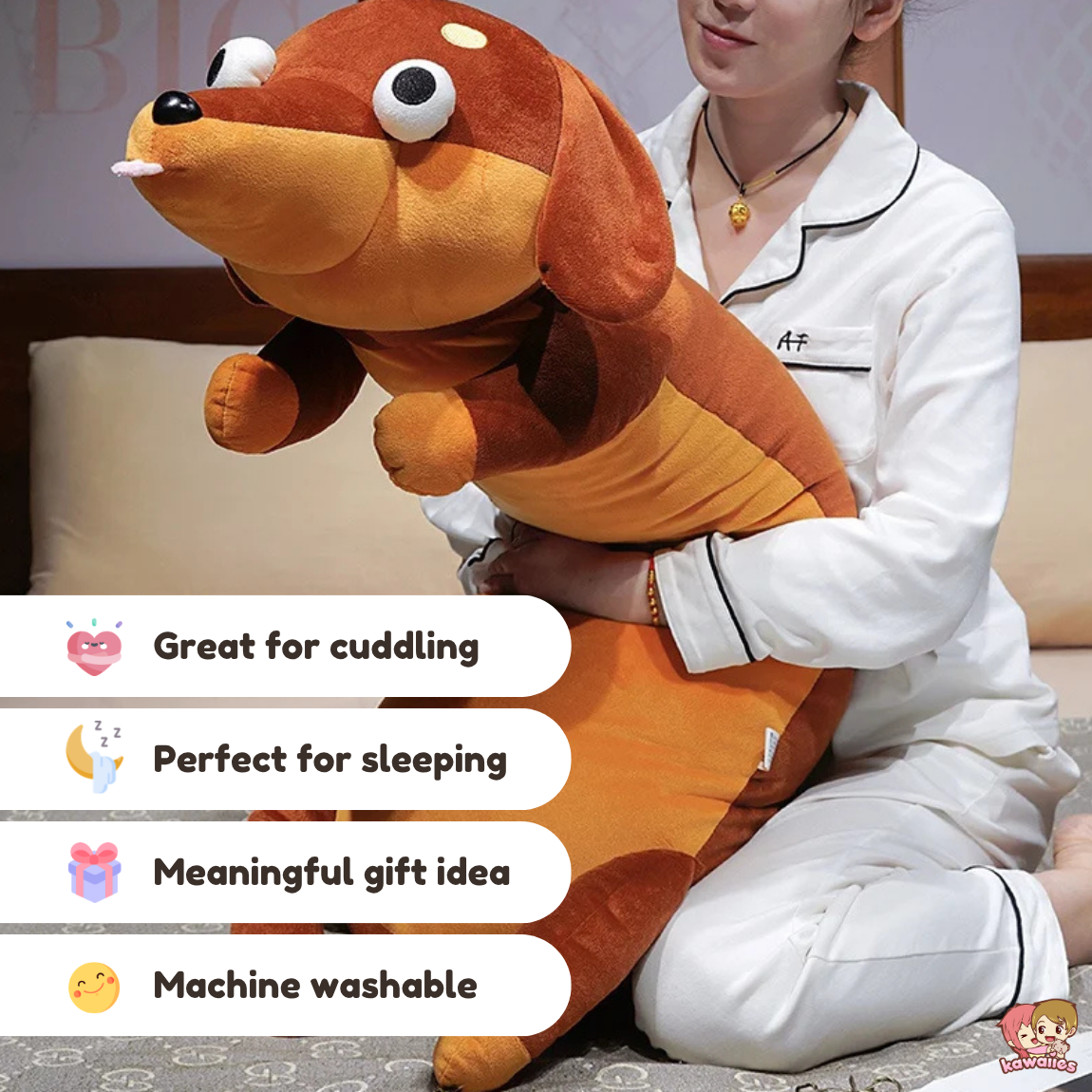 Long Snuggly Sausage Dog Plushies