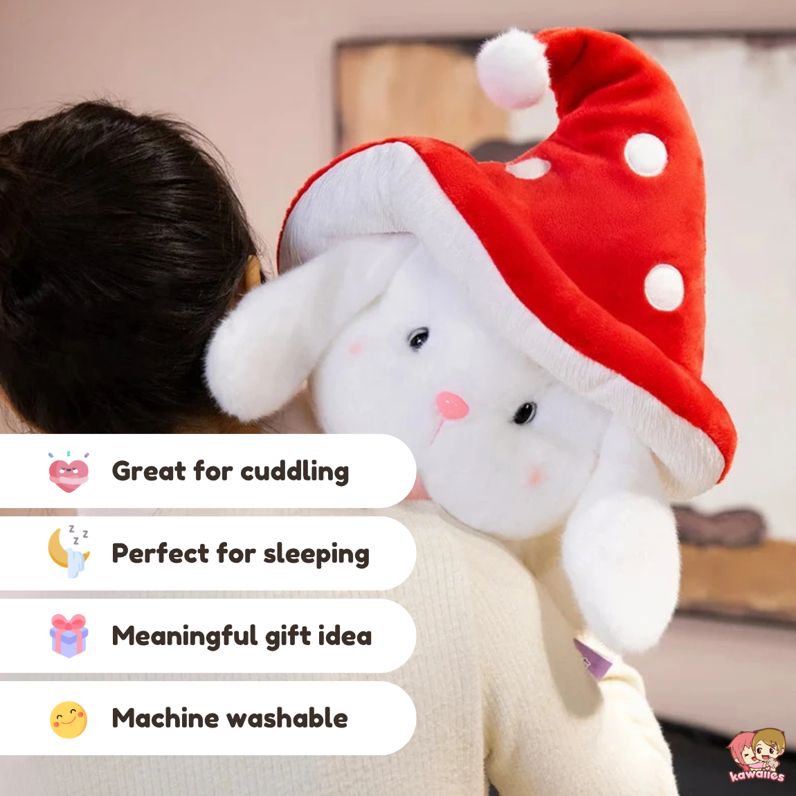 Mushroom Bunnies Plushies