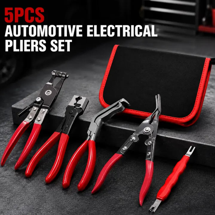 🔥5PCS Automotive Electrical Disconnect Pliers Tool Set