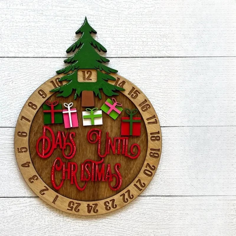 💥Christmas Sale 57% Off - 🗓Rotating Christmas Countdown Calendar